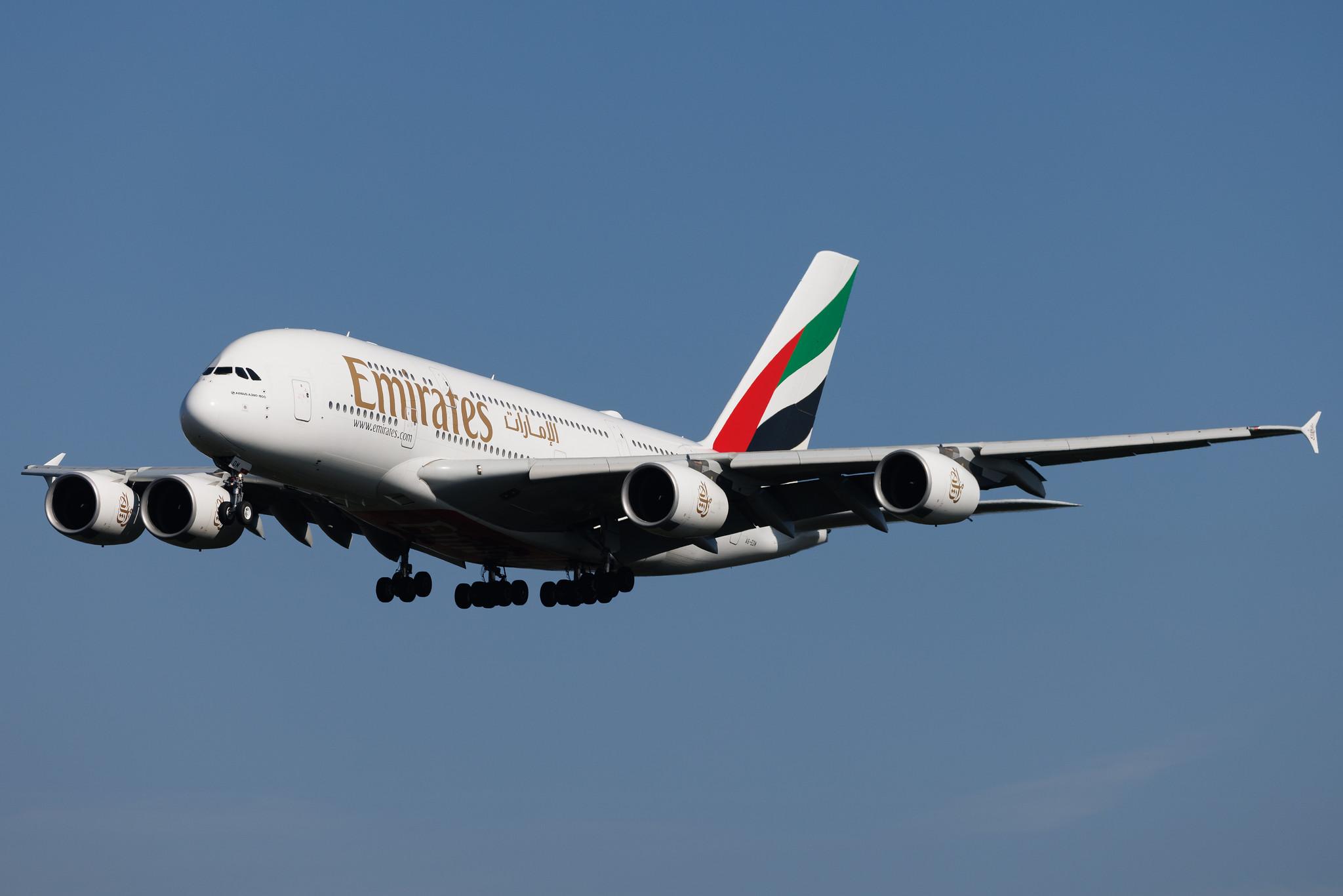 Frankfurt Airport: Emirates (EK / UAE) | Airbus A380-861 A388 | A6-EDM | MSN 042