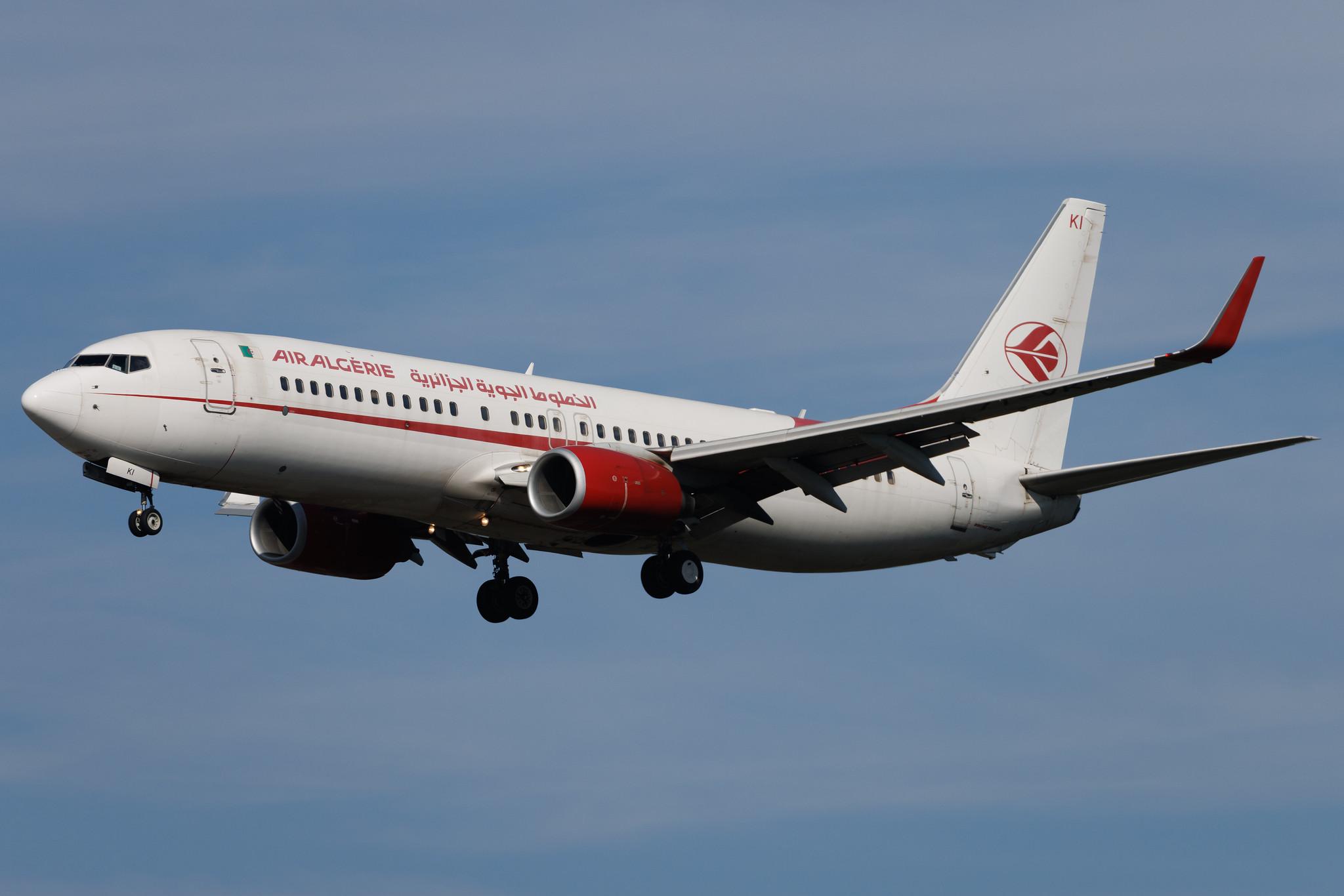Frankfurt Airport: Air Algerie (AH / DAH) | Boeing 737-8D6 B738 | 7T-VKI | MSN 40683