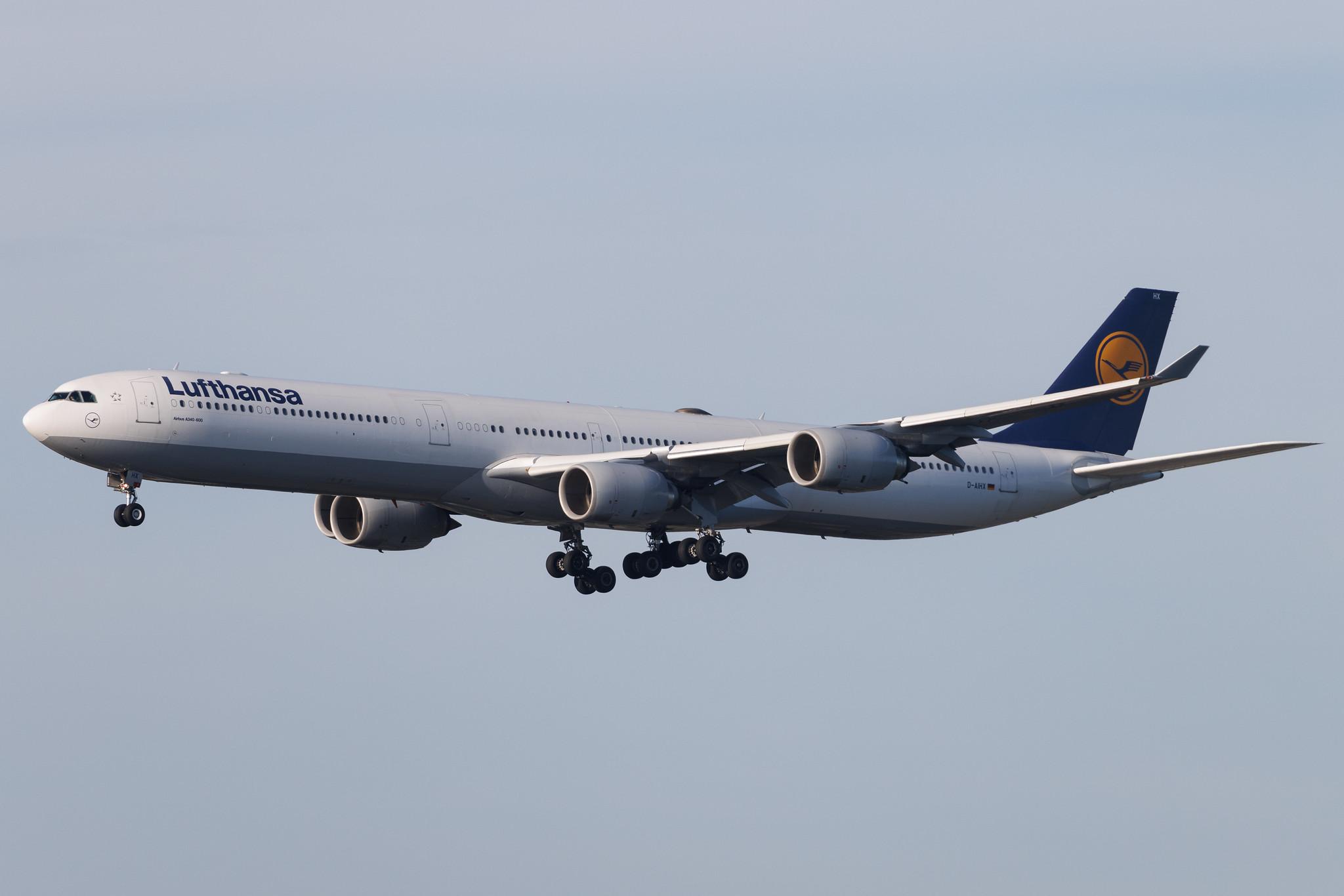 Frankfurt Airport: Lufthansa (LH / DLH) | Airbus A340-642 A346 | D-AIHX | MSN 0981