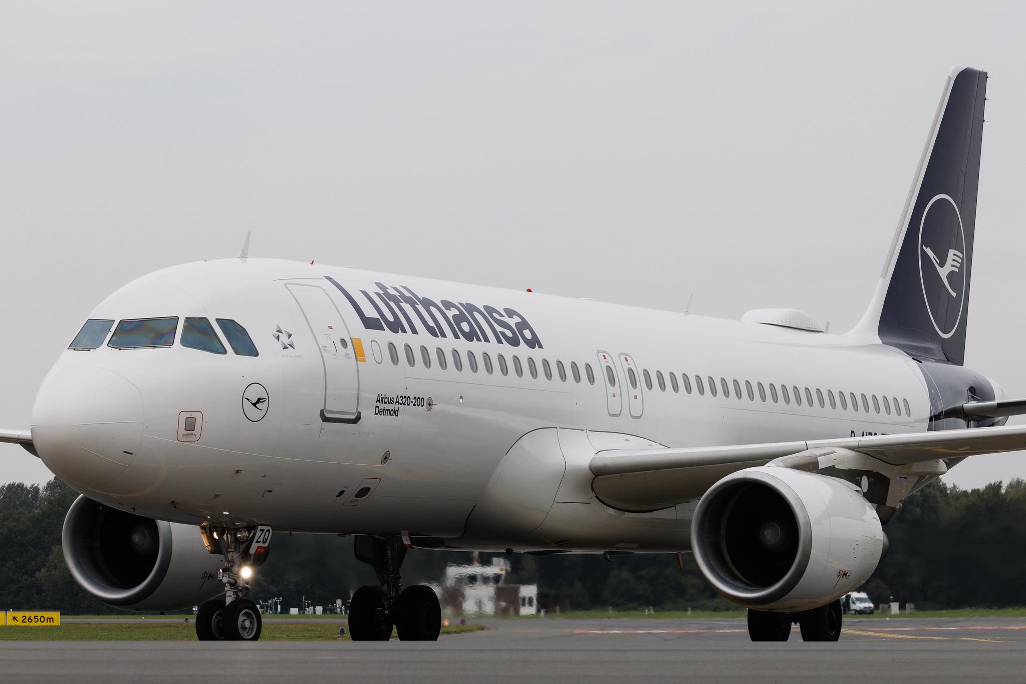 Hamburg Airport: Lufthansa (LH / DLH) | Airbus A320-214 A320 | D-AIZQ | MSN 5497