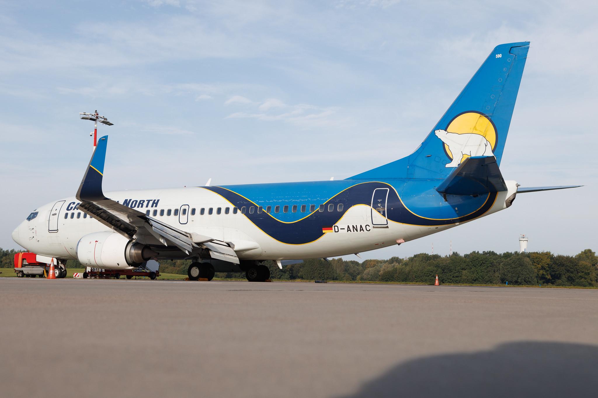 Hamburg Airport: Canadian North (5T / AKT) | Boeing 737-36Q B733 | D-ANAC | MSN 28760