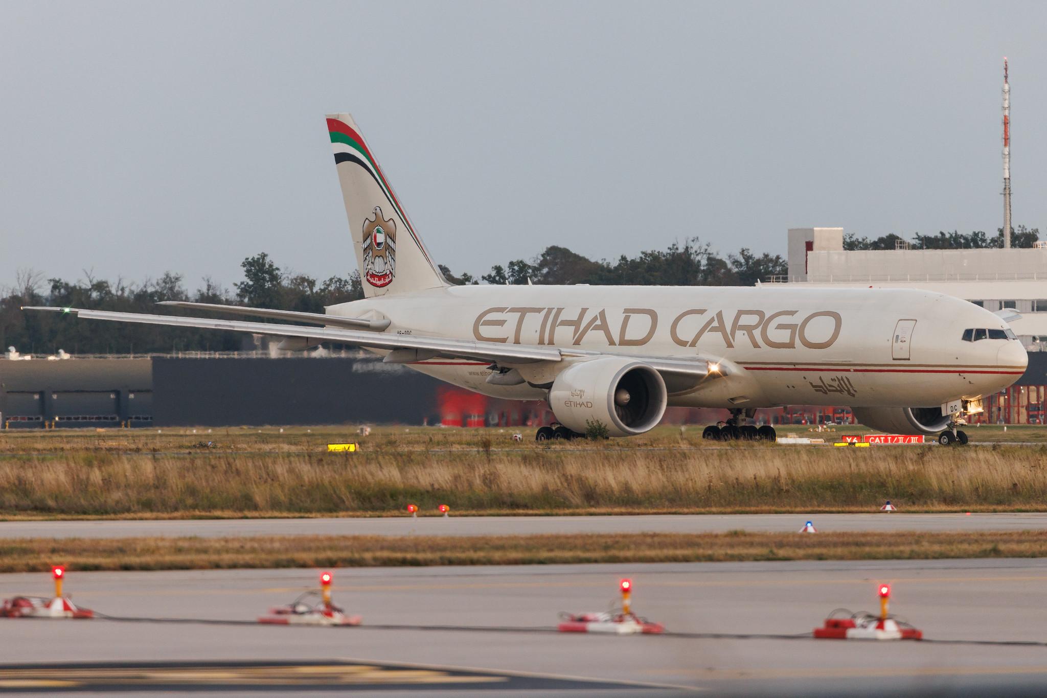 Frankfurt Airport: Etihad Cargo (EY / ETD) | Operator: Etihad Airways | Boeing 777-FFX B77L | A6-DDC | MSN 39691
