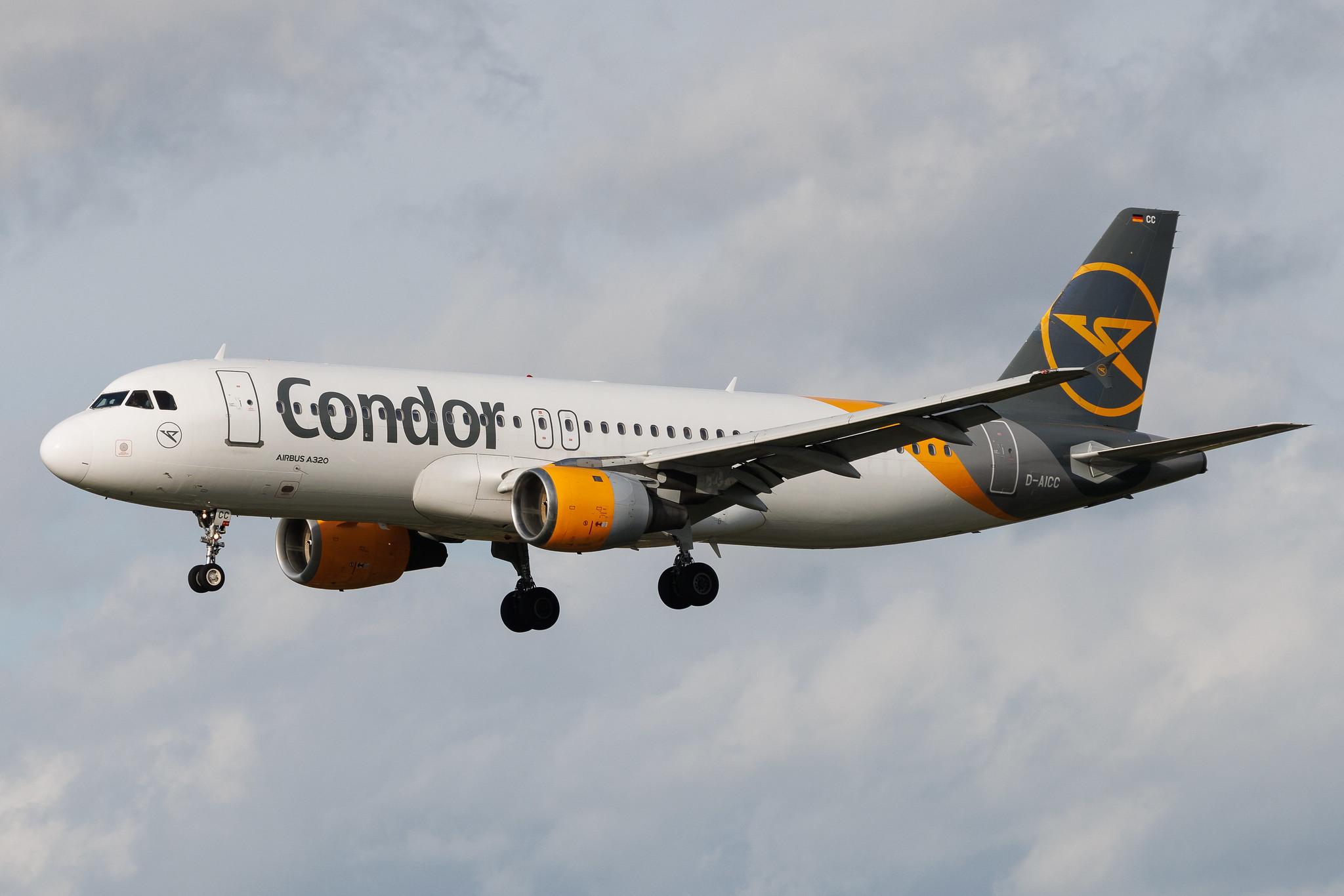 Hamburg Airport: Condor (DE / CFG) | Airbus A320-212 A320 | D-AICC | MSN 0809