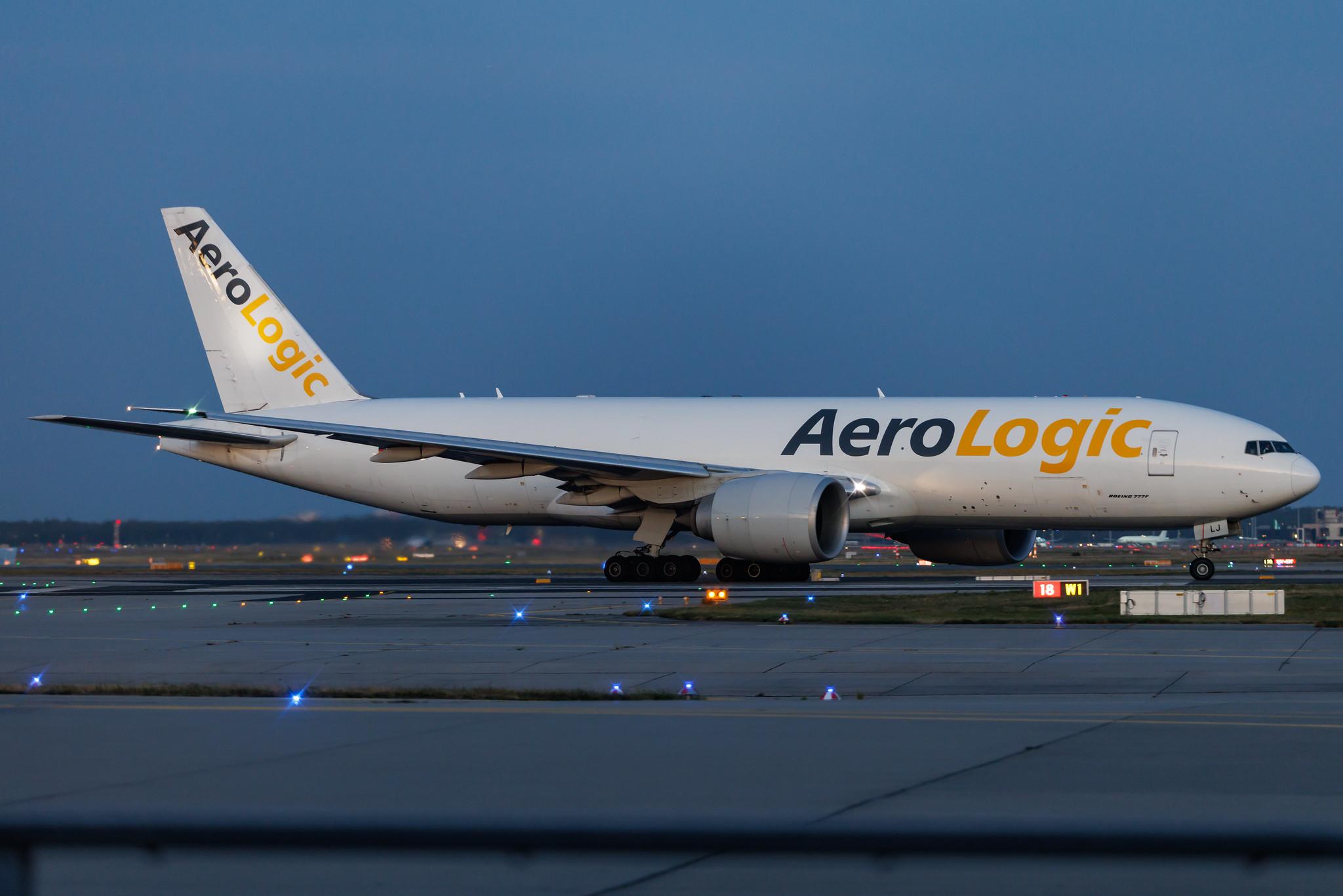 Frankfurt Airport: AeroLogic (3S / BOX) | Boeing 777-F6N B77L | D-AALJ | MSN 37710