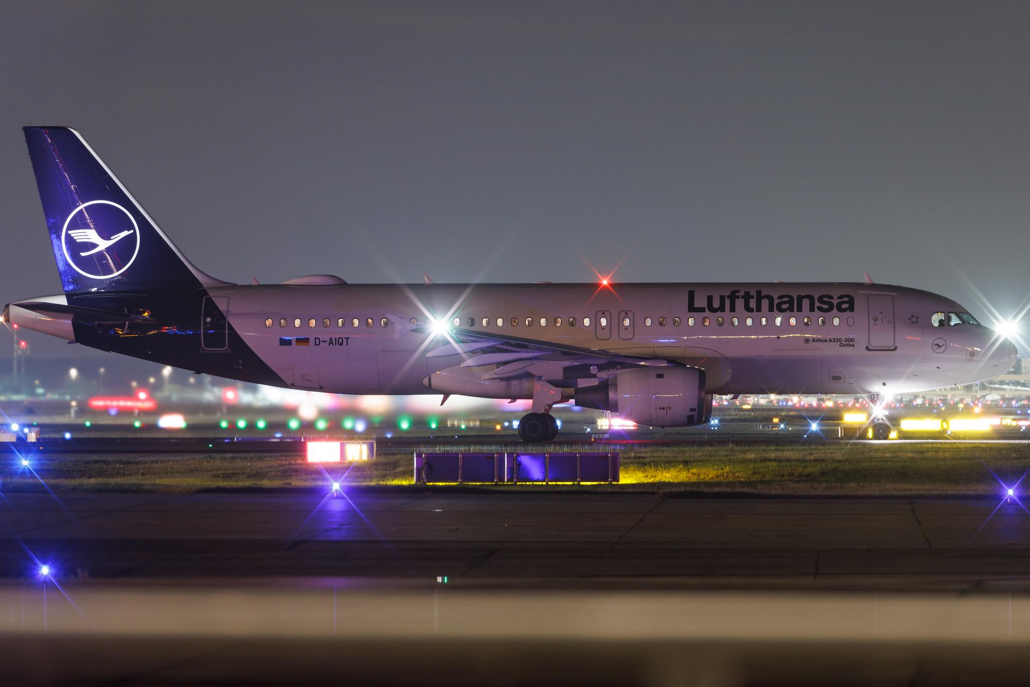 Frankfurt Airport: Lufthansa (LH / DLH) | Airbus A320-211 A320 | D-AIQT | MSN 1337