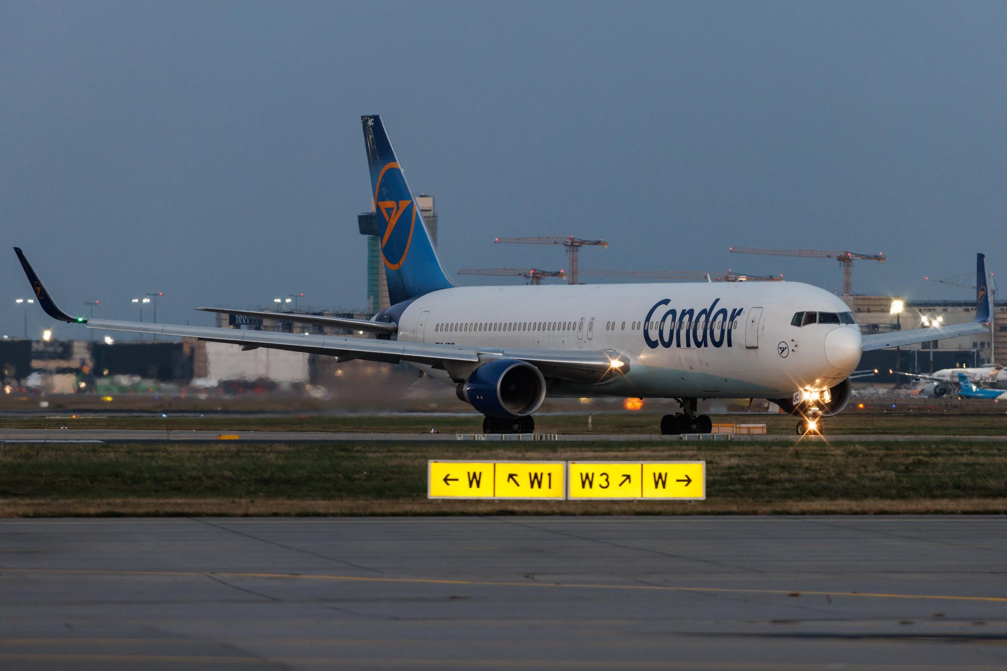 Frankfurt Airport: Condor (DE / CFG) | Boeing 767-330(ER) B763 | D-ABUC | MSN 26992