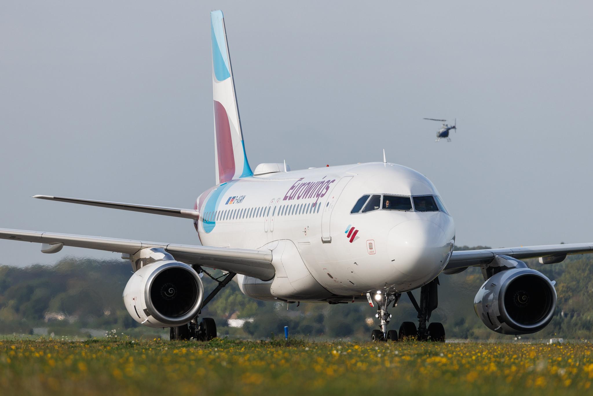Hamburg Airport: Eurowings (EW / EWG) | Airbus A319-132 A319 | D-AGWM | MSN 3839