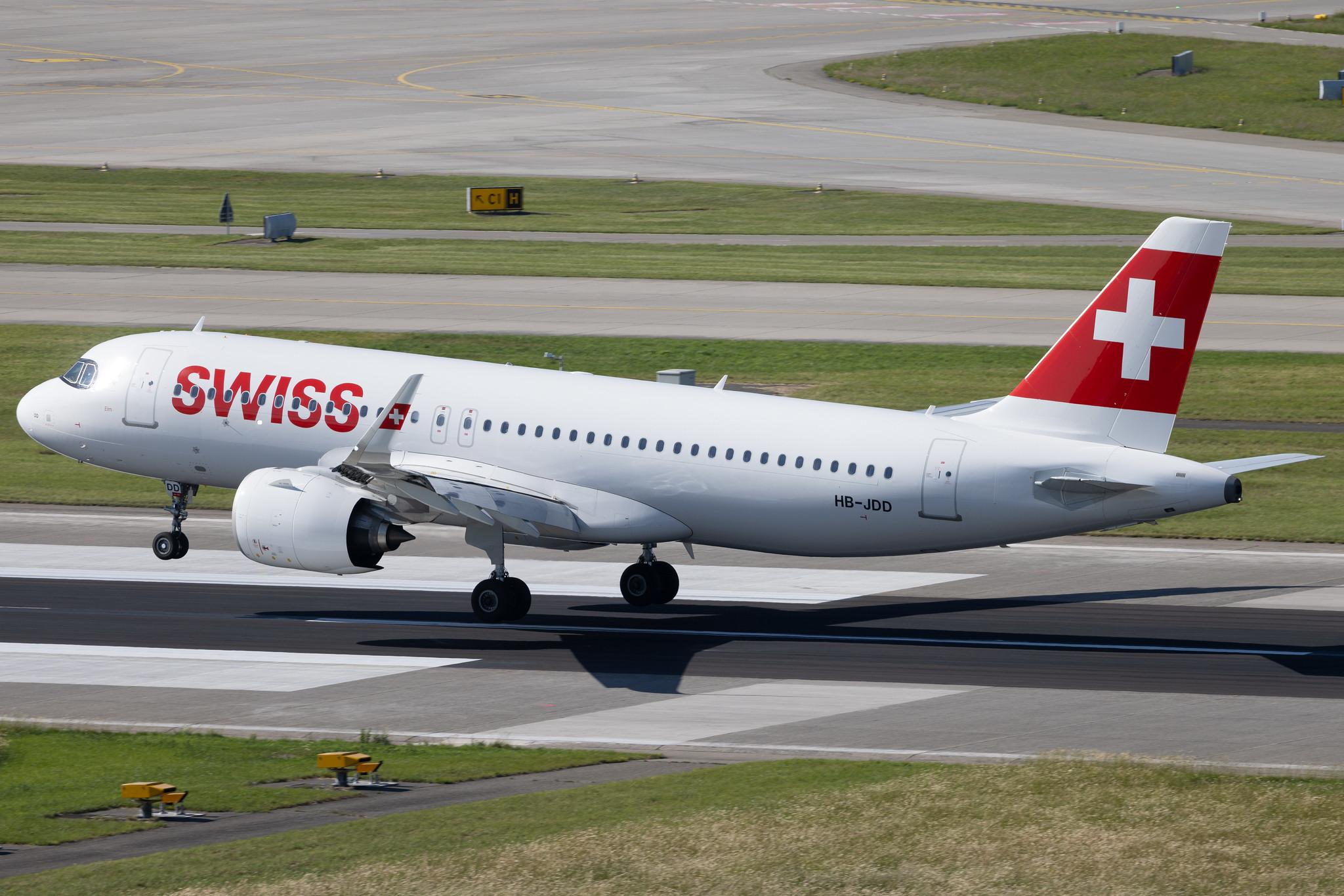 Flughafen Zürich: Swiss (LX / SWR) | Airbus A320-271N A20N | HB-JDD | MSN 10944
