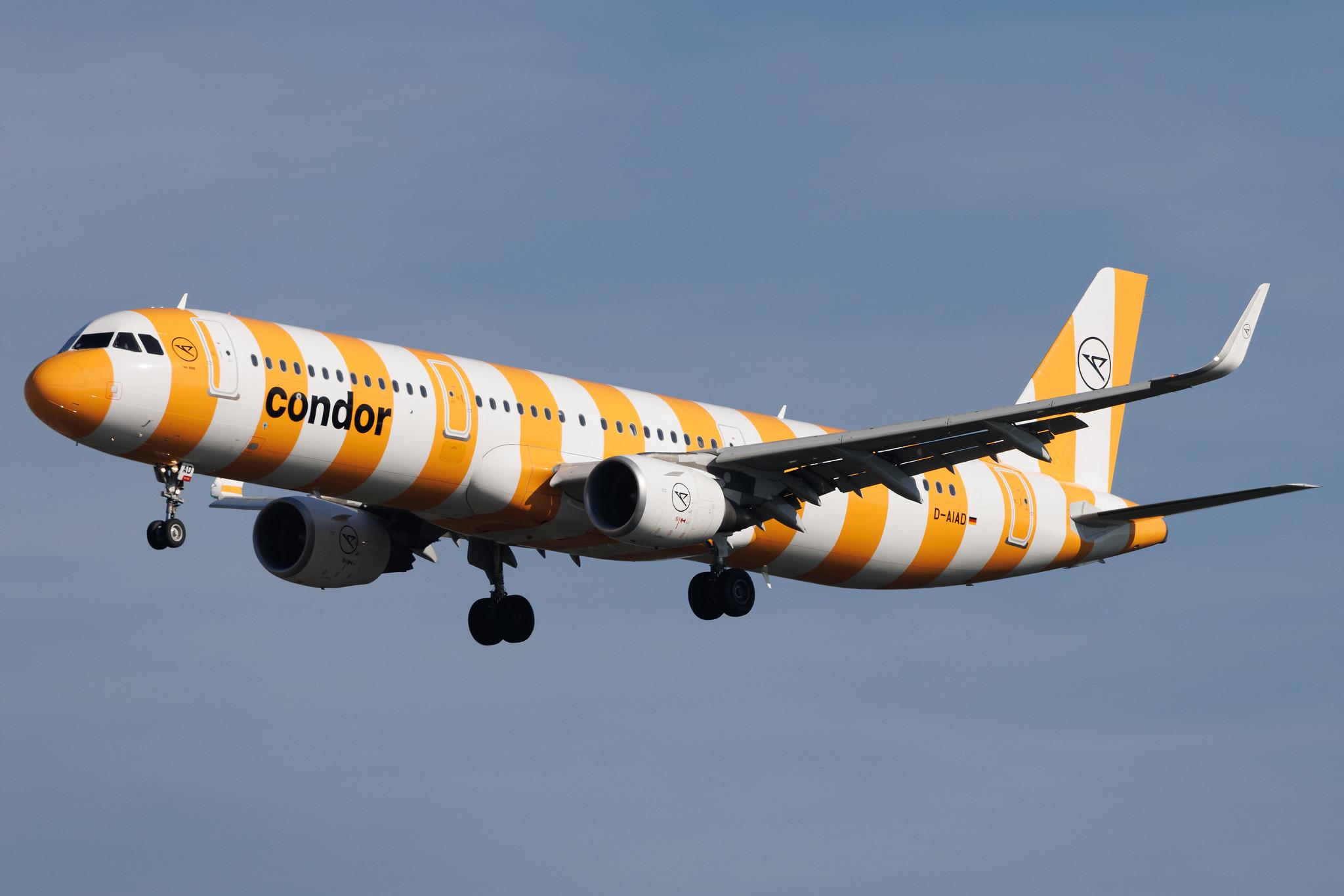 Frankfurt Airport: Condor (DE / CFG) | Airbus A321-211 A321 | D-AIAD | MSN 6053