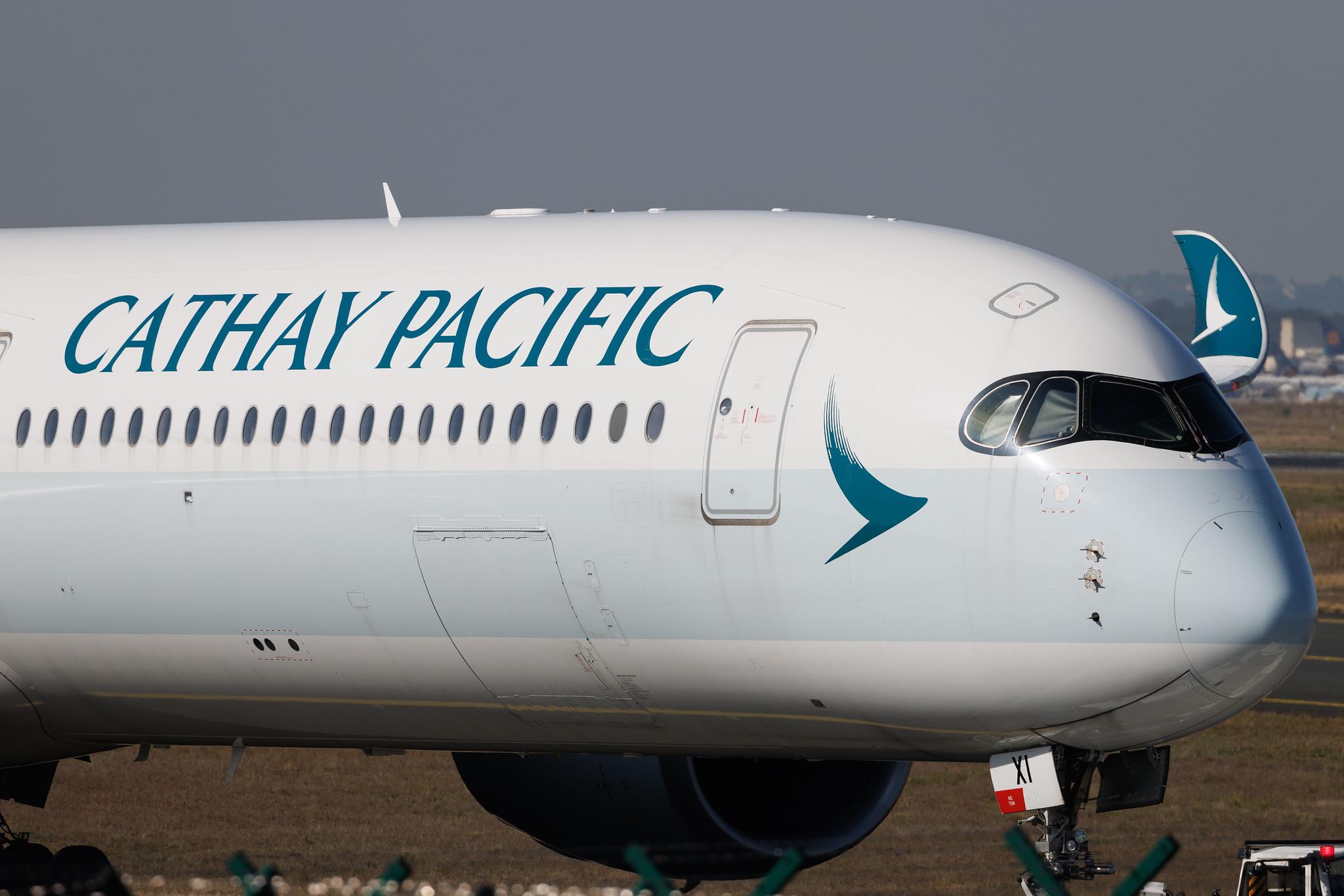 Frankfurt Airport: Cathay Pacific (CX / CPA) | Airbus A350-1041 A35K | B-LXI | MSN 262
