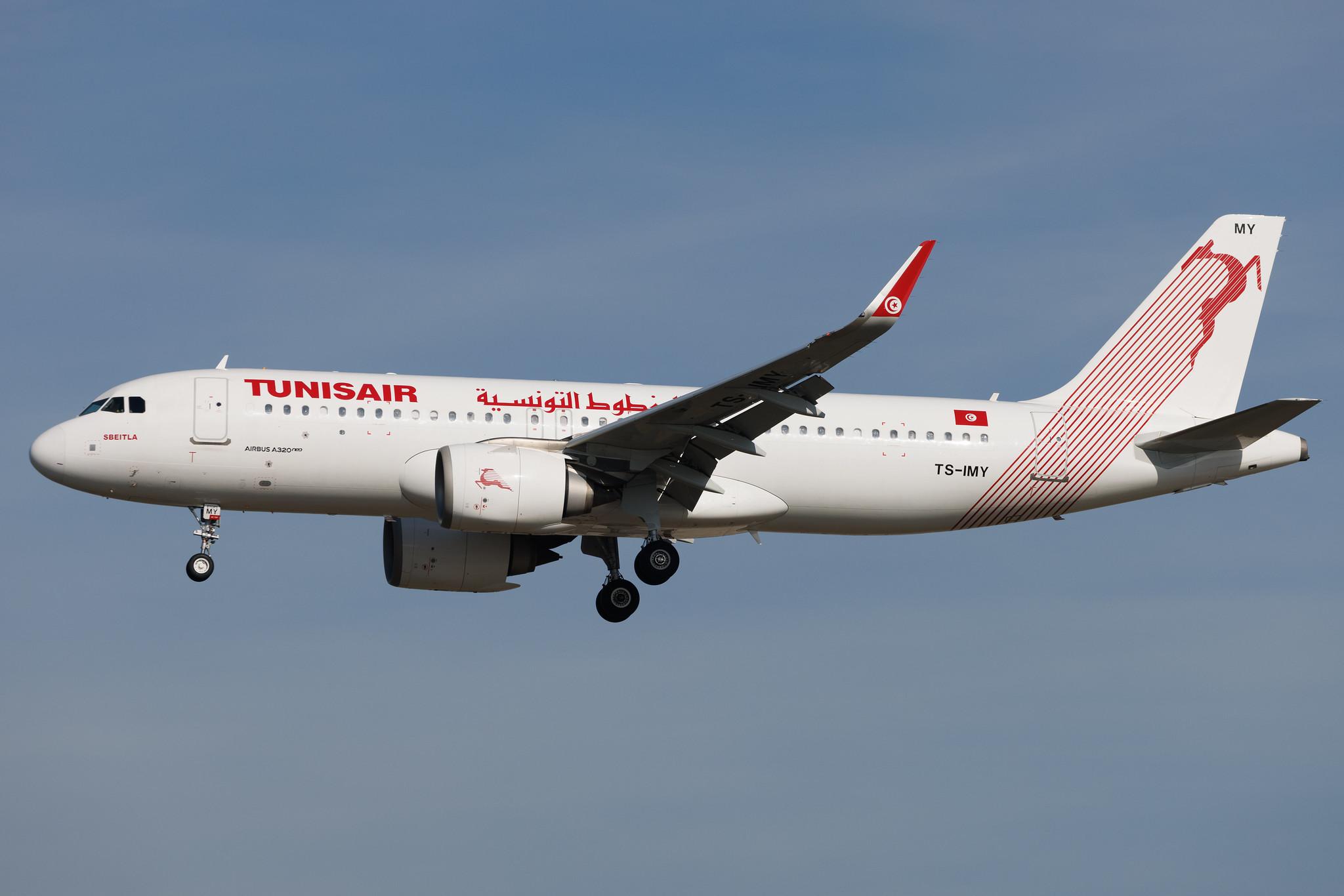 Frankfurt Airport: Tunisair (TU / TAR) | Airbus A320-251N A20N | TS-IMY | MSN 10631