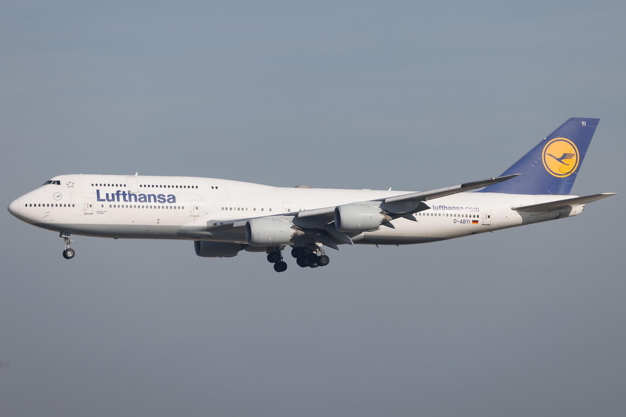 Frankfurt Airport: Lufthansa (LH / DLH) | Boeing 747-830 B748 | D-ABYI | MSN 37833