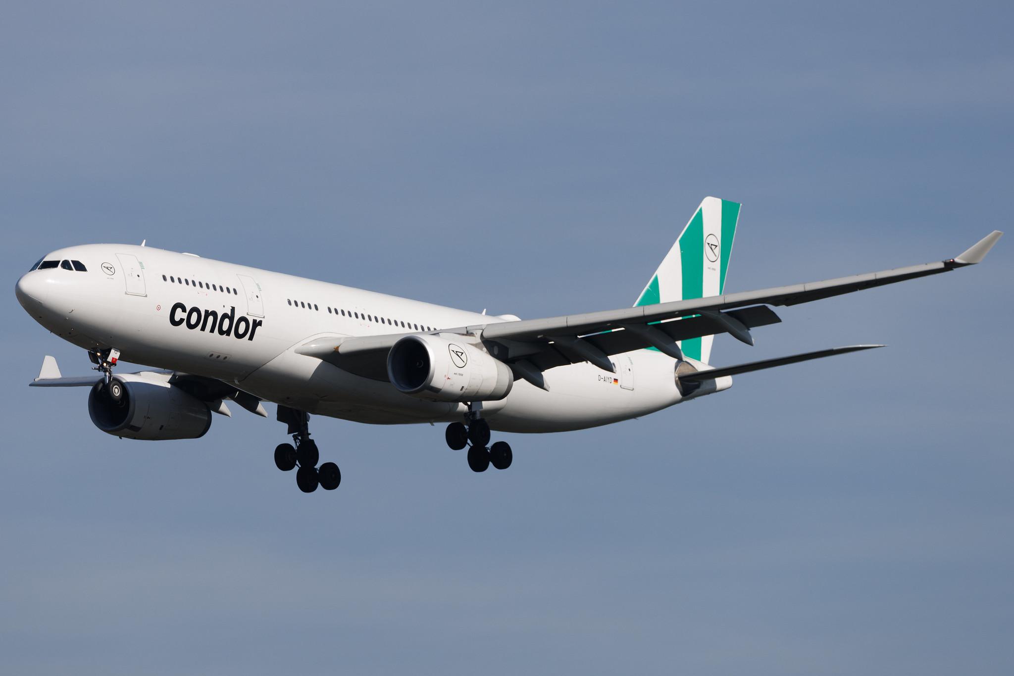 Frankfurt Airport: Condor (DE / CFG) | Airbus A330-243 A332 | D-AIYD | MSN 991