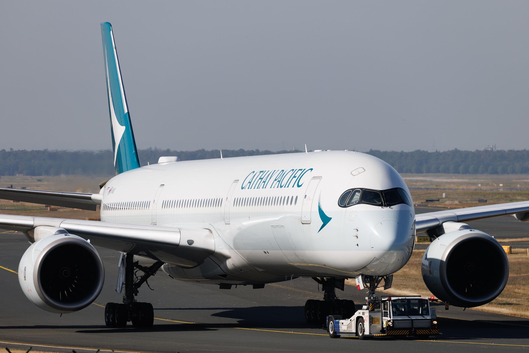Frankfurt Airport: Cathay Pacific (CX / CPA) | Airbus A350-1041 A35K | B-LXI | MSN 262
