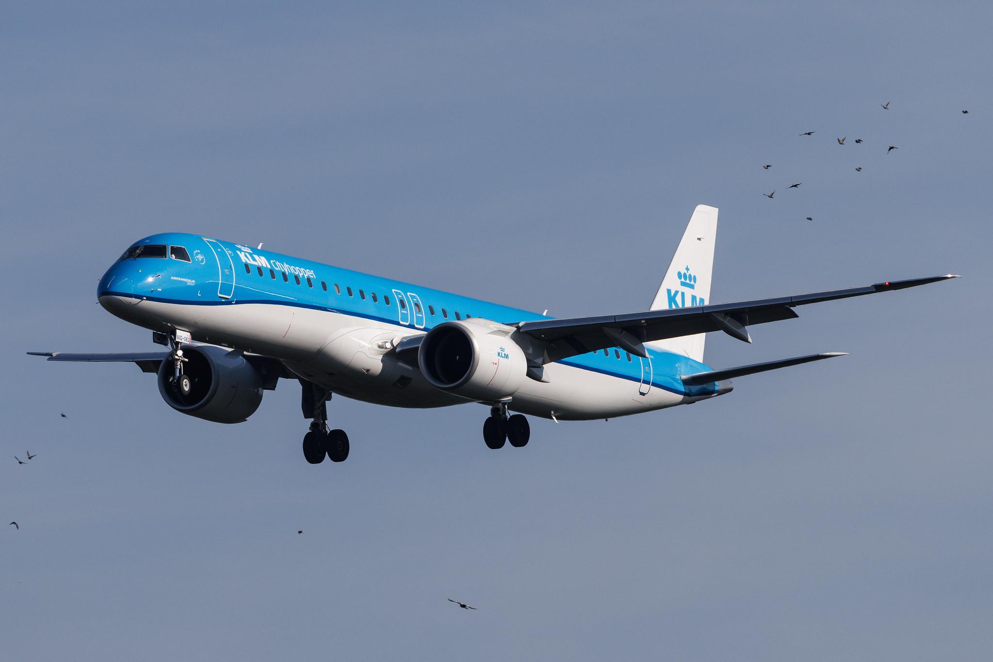 Frankfurt Airport: KLM (KL / KLM) | Operator: KLM Cityhopper | Embraer E195-E2 E295 | PH-NXG | MSN 19020062