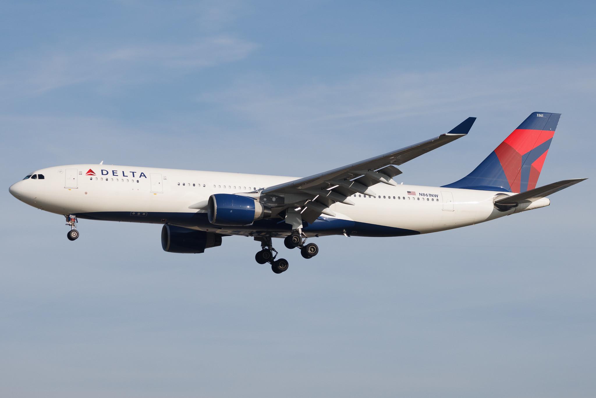 Frankfurt Airport: Delta Air Lines (DL / DAL) | Airbus A330-223 A332 | N861NW | MSN 0796