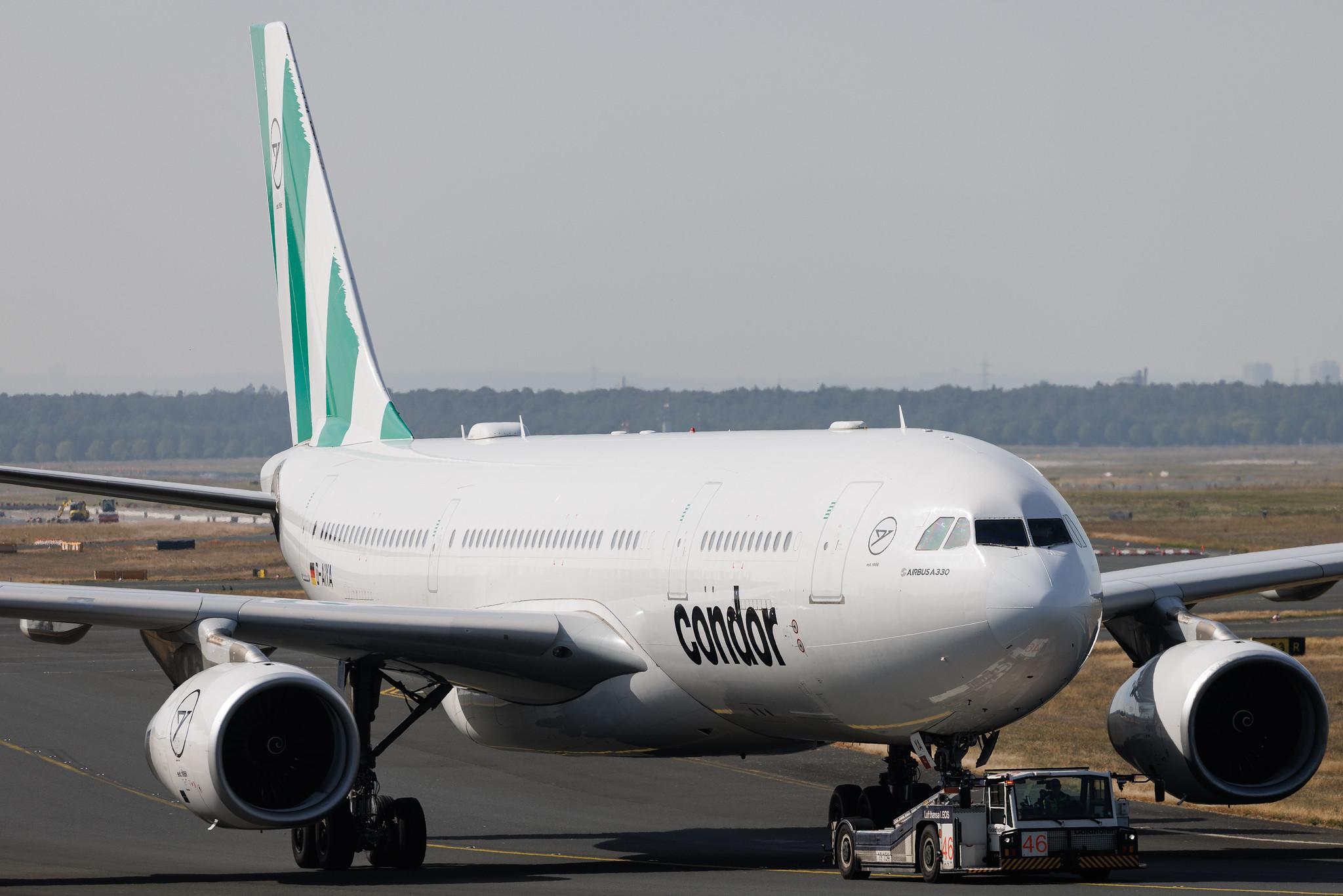 Frankfurt Airport: Condor (DE / CFG) | Airbus A330-243 A332 | D-AIYA | MSN 0824