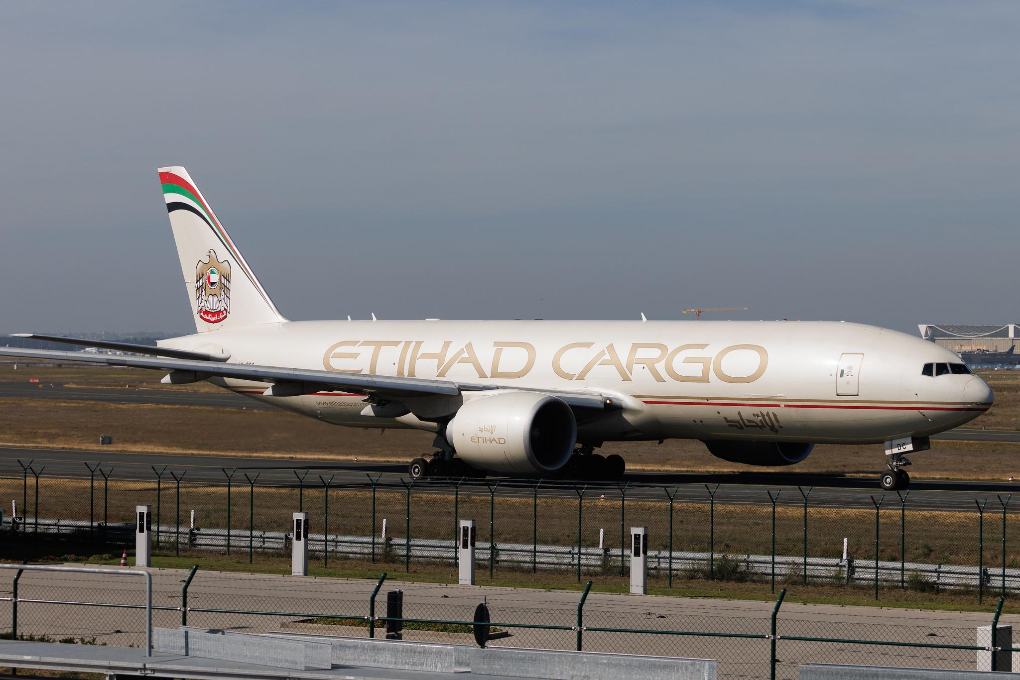 Frankfurt Airport: Etihad Cargo (EY / ETD) | Operator: Etihad Airways | Boeing 777-FFX B77L | A6-DDC | MSN 39691