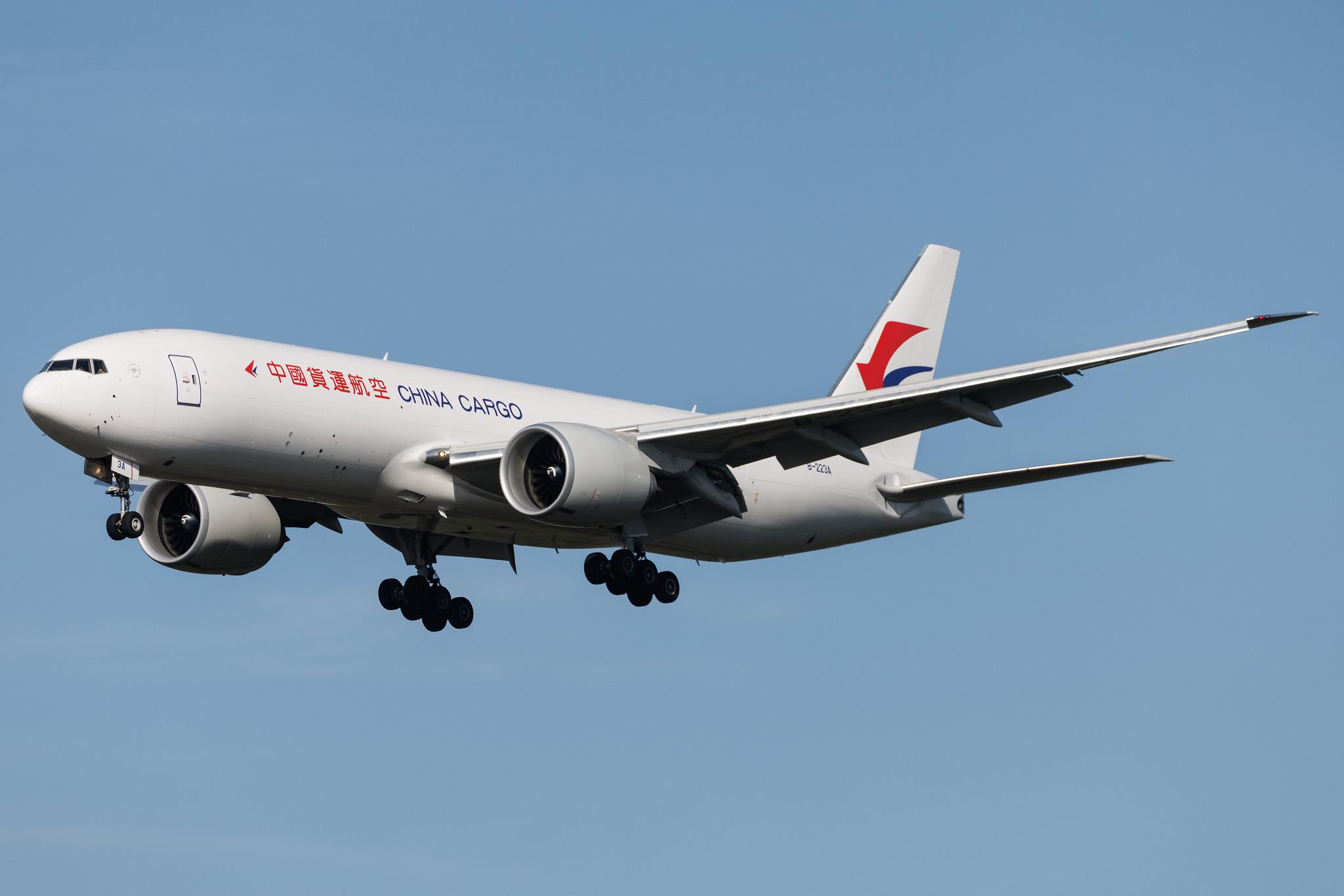 Frankfurt Airport: China Cargo Airlines (CK / CKK) | Boeing 777-F B77L | B-223A | MSN 67799