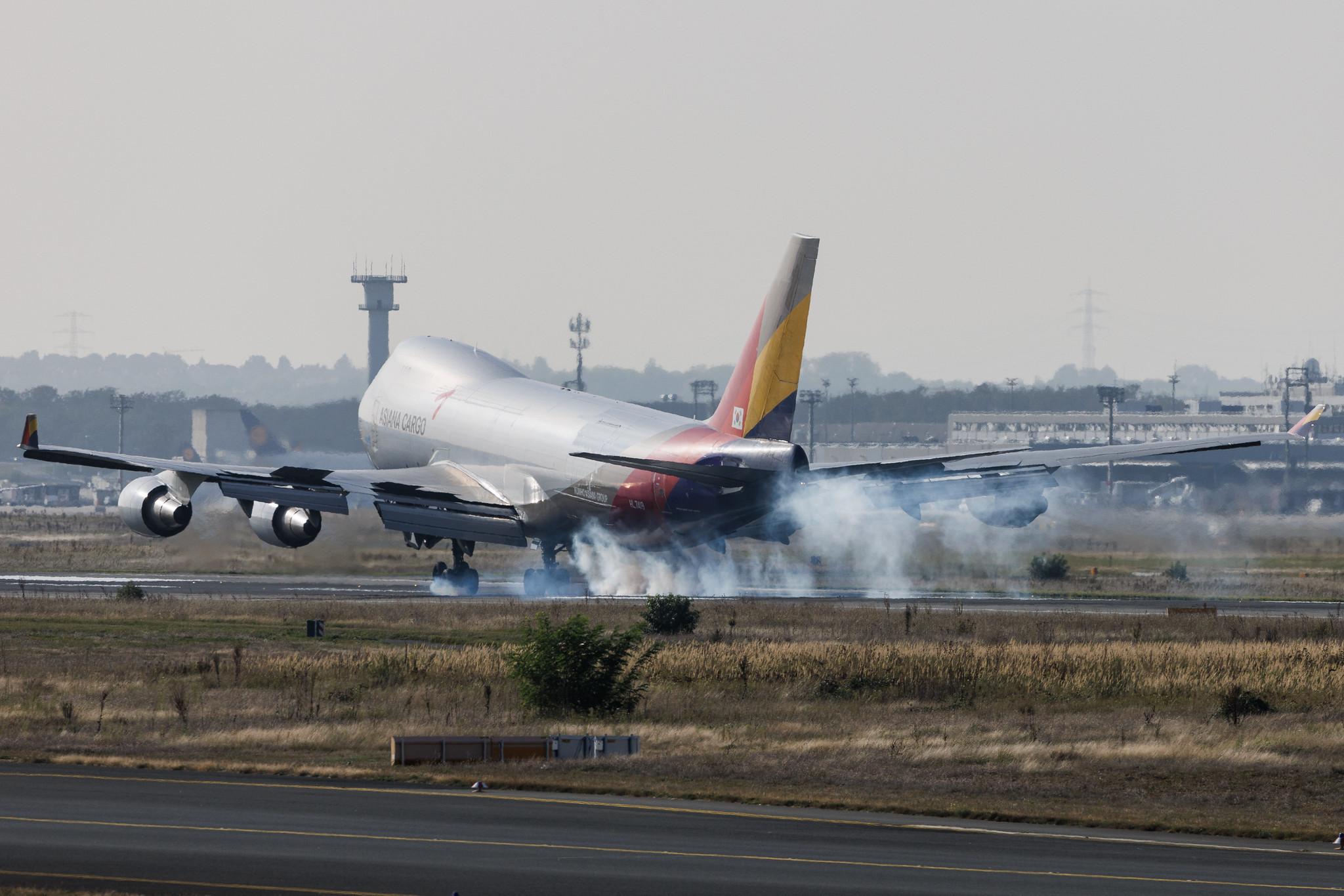 Frankfurt Airport: Asiana Cargo (OZ / AAR) | Operator: Asiana Airlines | Boeing 747-48EF(SCD) B744 | HL7419 | MSN 25781