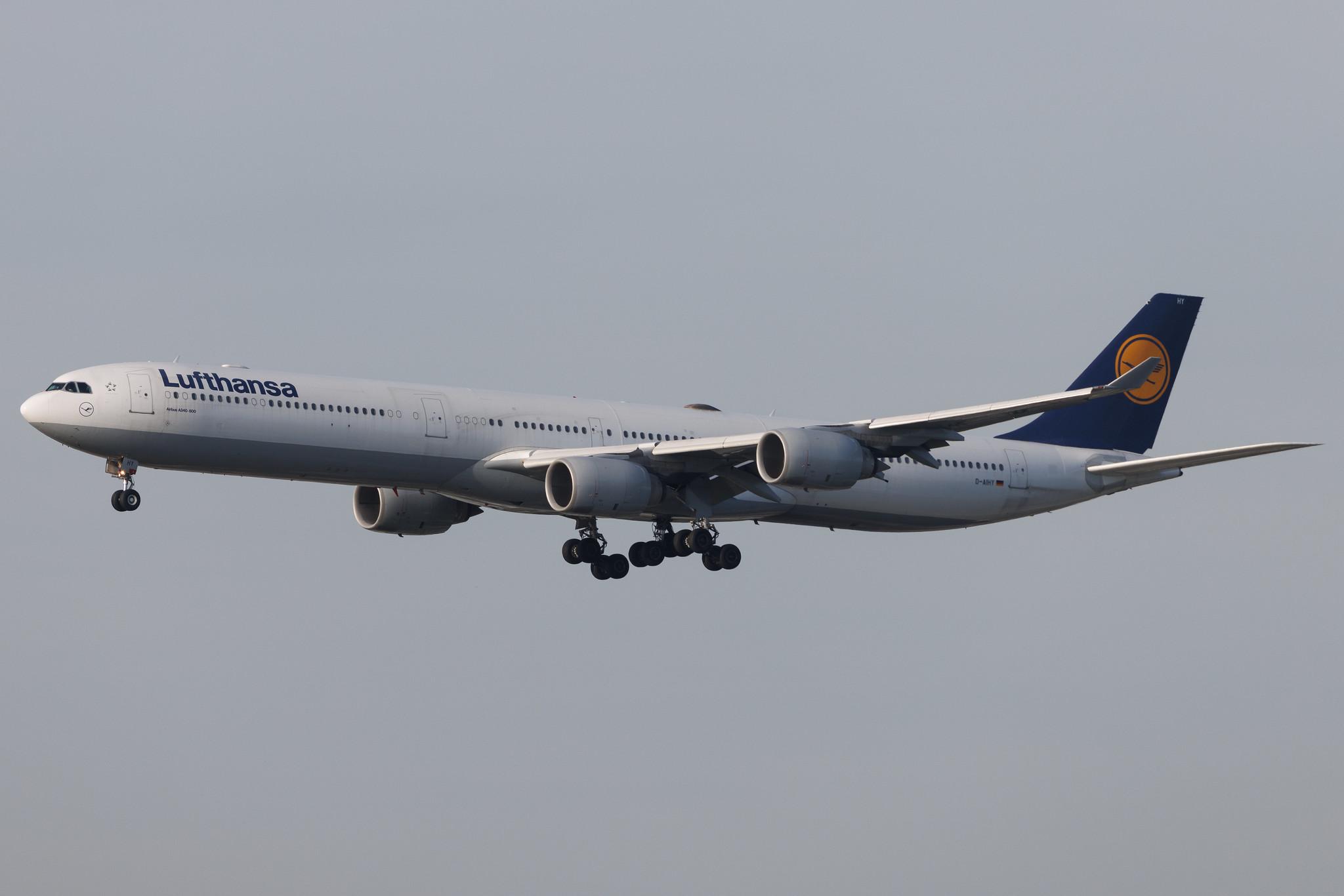 Frankfurt Airport: Lufthansa (LH / DLH) | Airbus A340-642 A346 | D-AIHY | MSN 0987