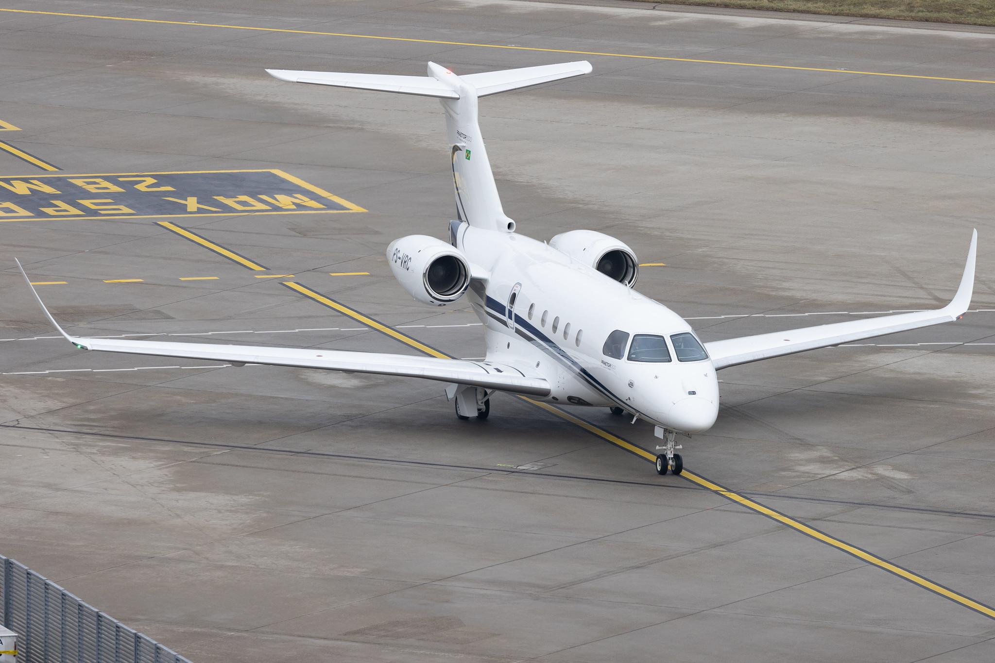 Flughafen Zürich: Private owner | Embraer Praetor 500 E545 | PS-VRC | MSN 55010077