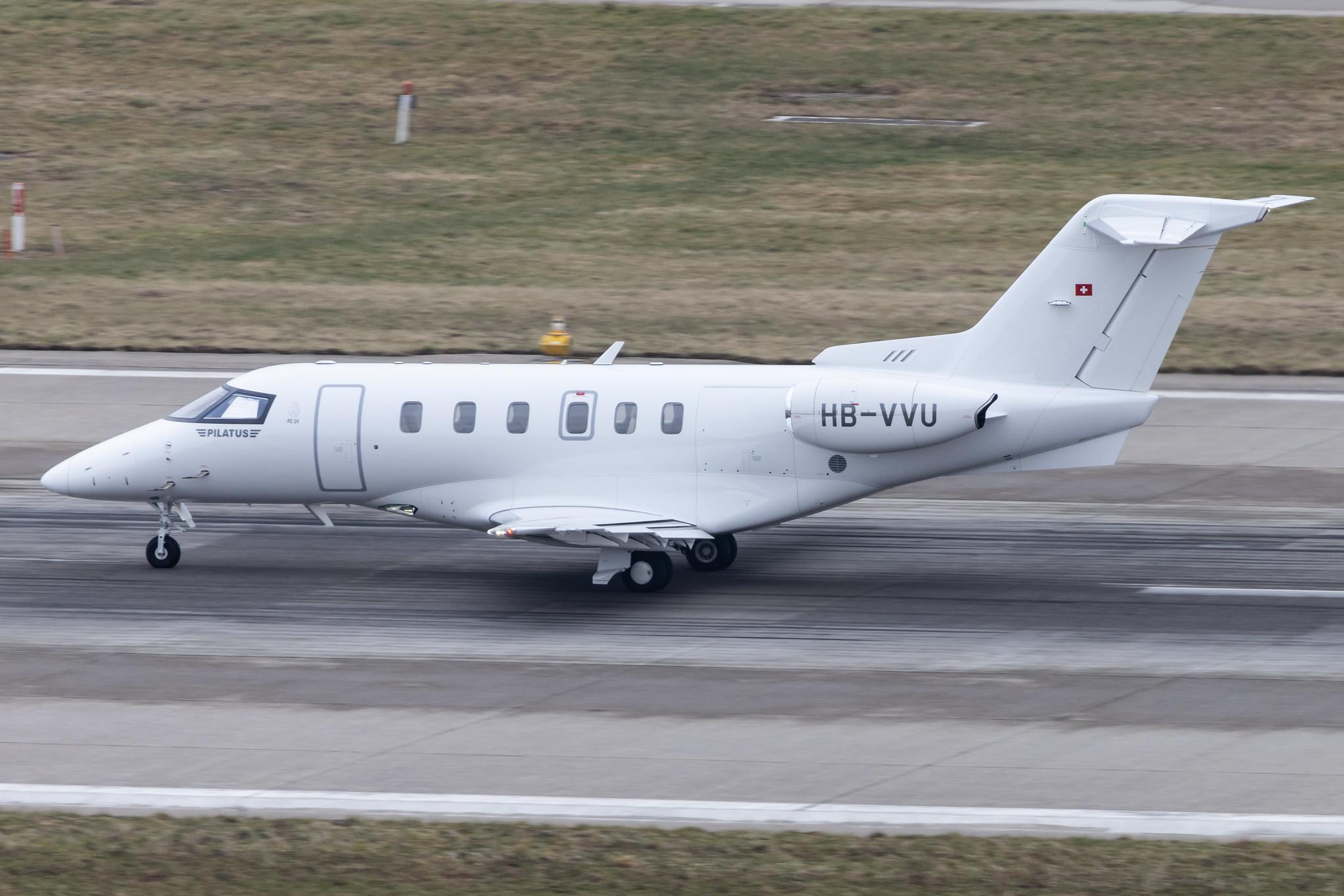 Flughafen Zürich: CAT Aviation (/ CAZ) | Pilatus PC-24 PC24 | HB-VVU | MSN 172