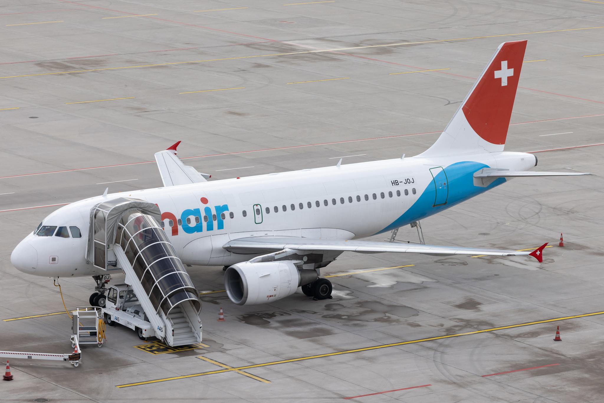 Flughafen Zürich: Chair Airlines (GM / GSW) | Airbus A319-112 A319 | HB-JOJ | MSN 3024