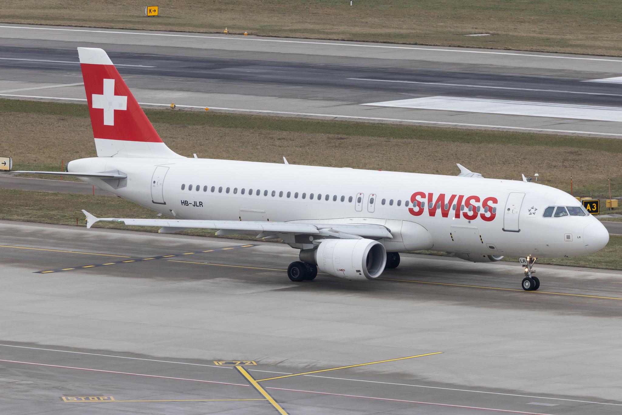Flughafen Zürich: Swiss (LX / SWR) | Airbus A320-214 A320 | HB-JLR | MSN 5037
