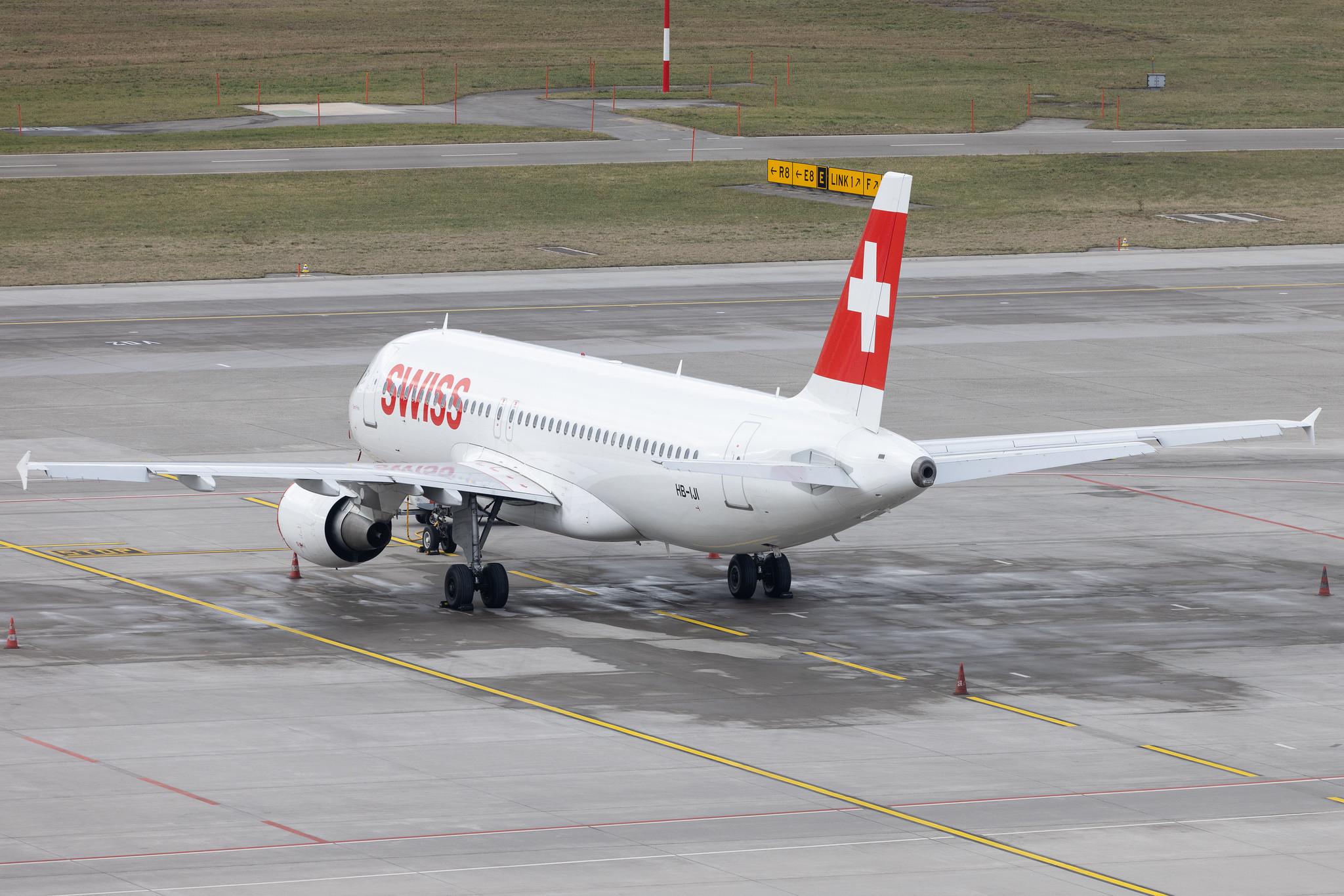 Flughafen Zürich: Swiss (LX / SWR) | Airbus A320-214 A320 | HB-IJI | MSN 0577