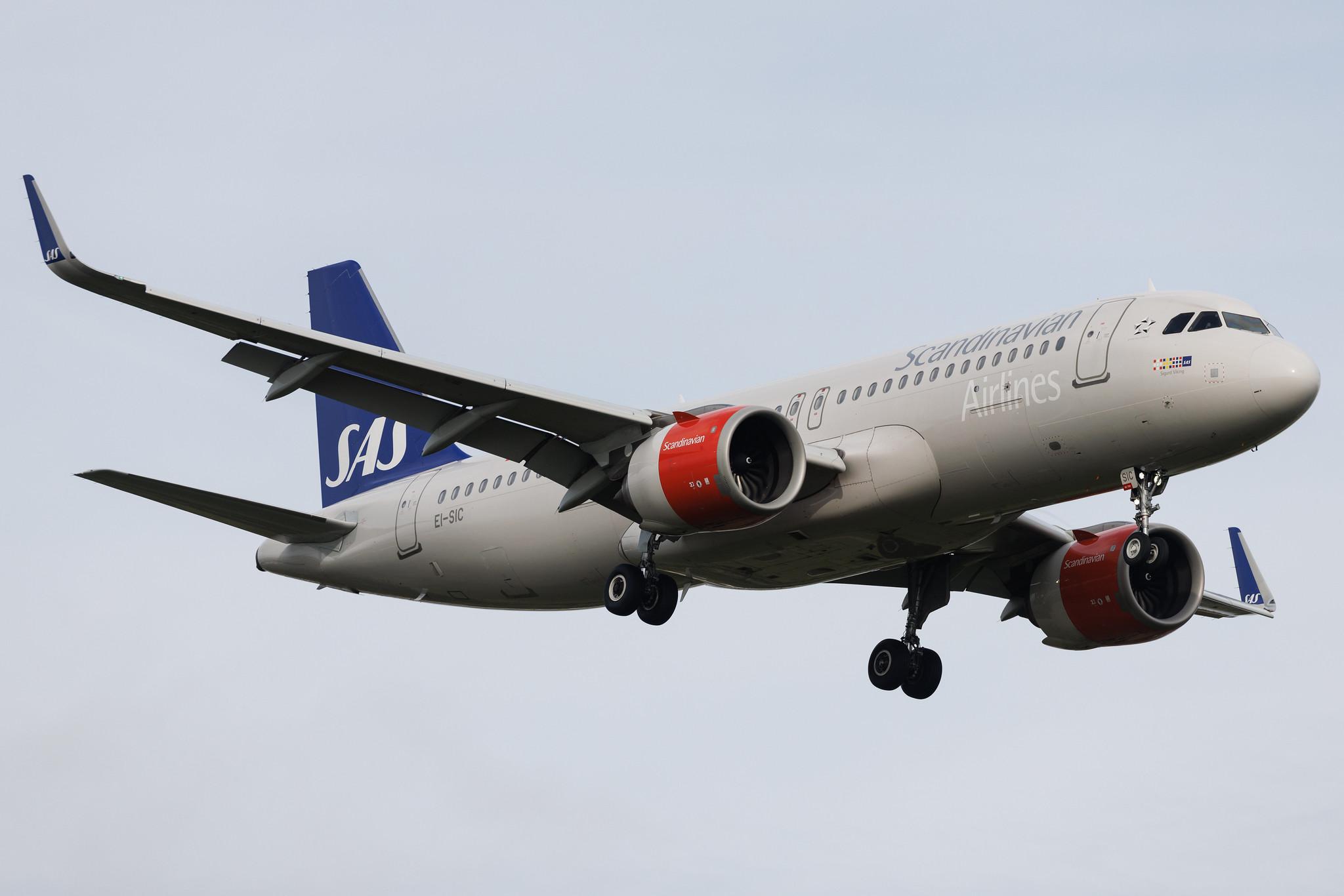 London Heathrow: SAS (SK / SAS) | Operator: SAS Connect | Airbus A320-251N A20N | EI-SIC | MSN 7979