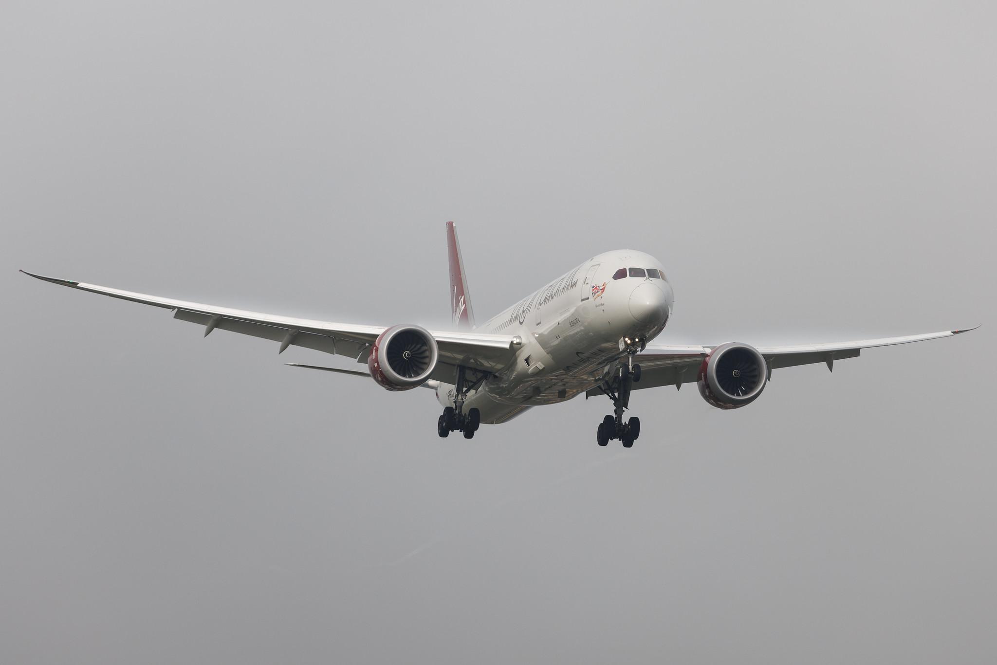 London Heathrow: Virgin Atlantic (VS / VIR) | Boeing 787-9 Dreamliner B789 | G-VBZZ | MSN 37976