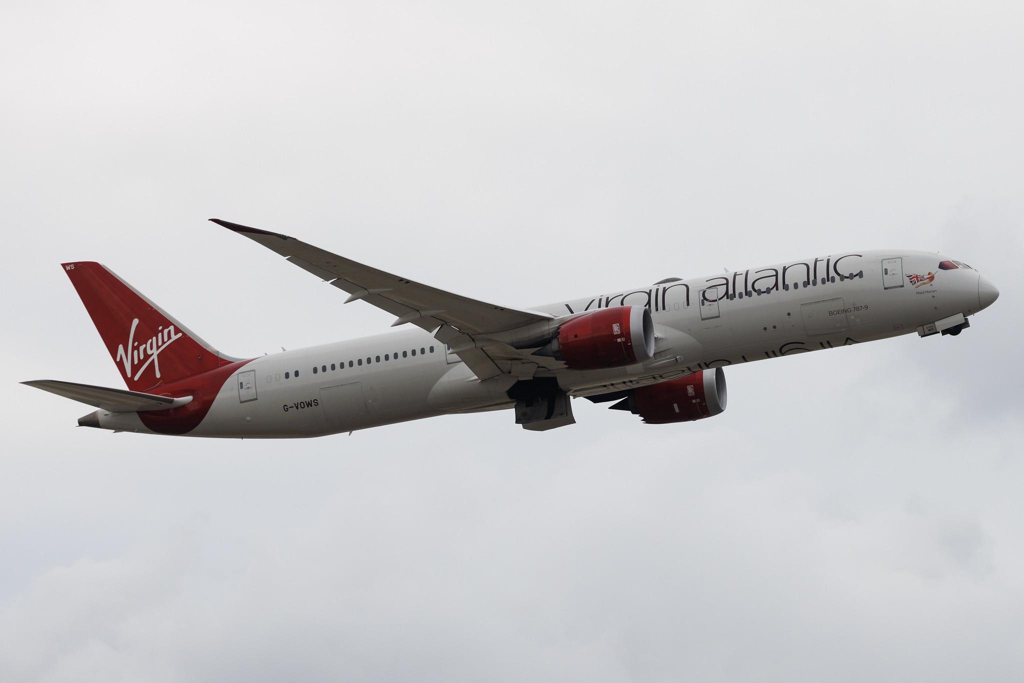 London Heathrow: Virgin Atlantic (VS / VIR) | Boeing 787-9 Dreamliner B789 | G-VOWS | MSN 37974