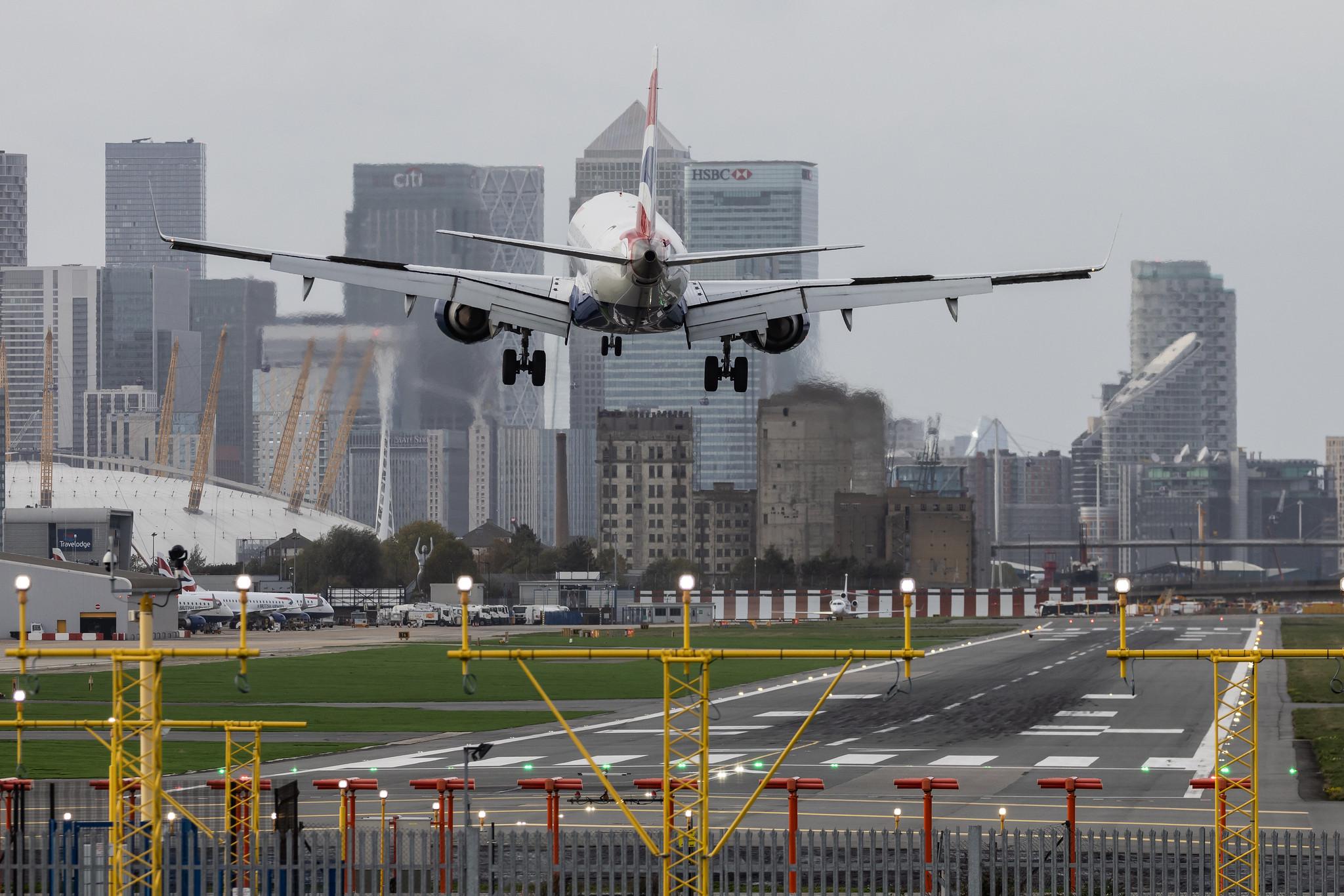 London City Airport: British Airways (BA / BAW) | Operator: BA CityFlyer | Embraer E190SR E190 | G-LCYZ | MSN 19000404