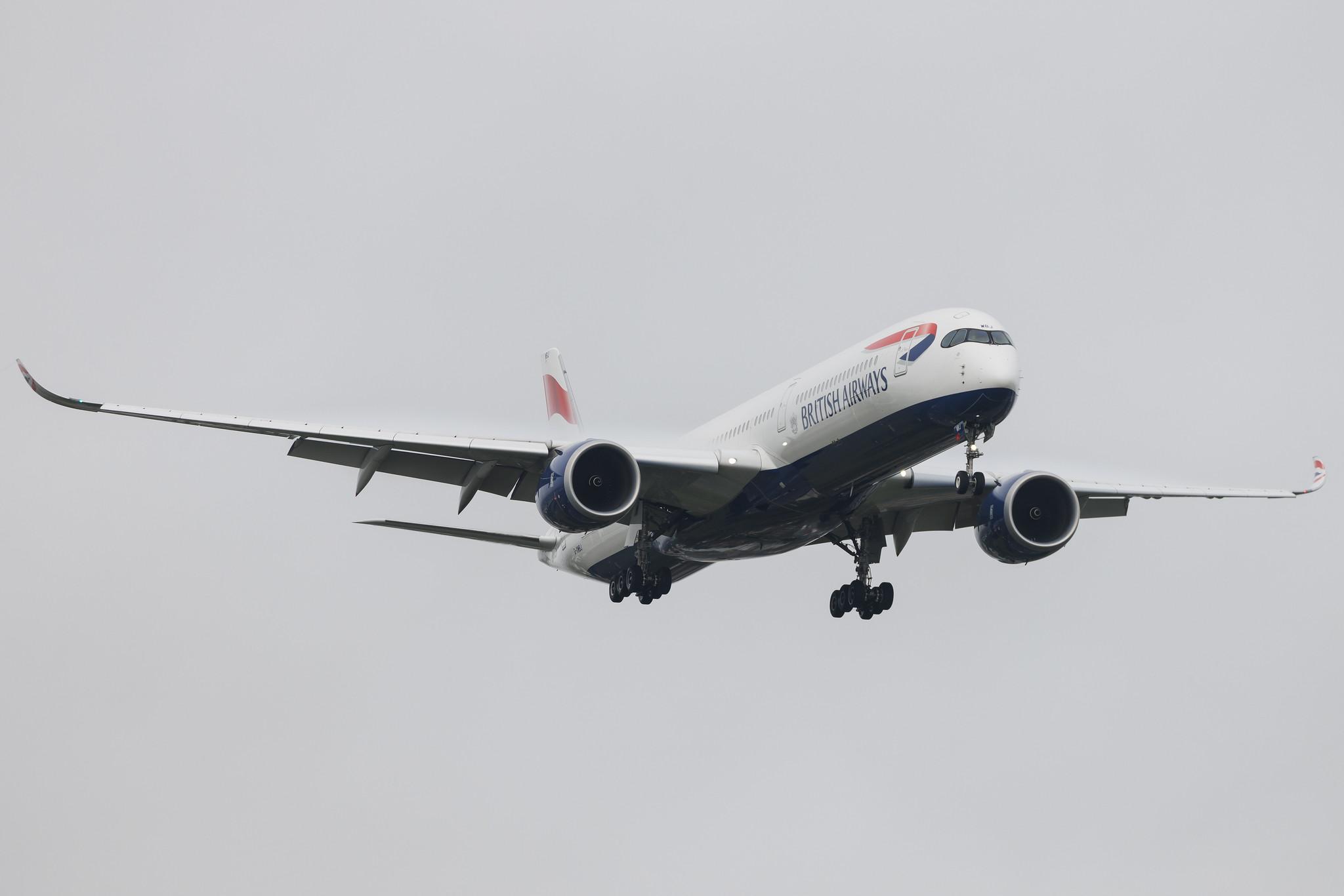 London Heathrow: British Airways (BA / BAW) | Airbus A350-1041 A35K | G-XWBJ | MSN 490