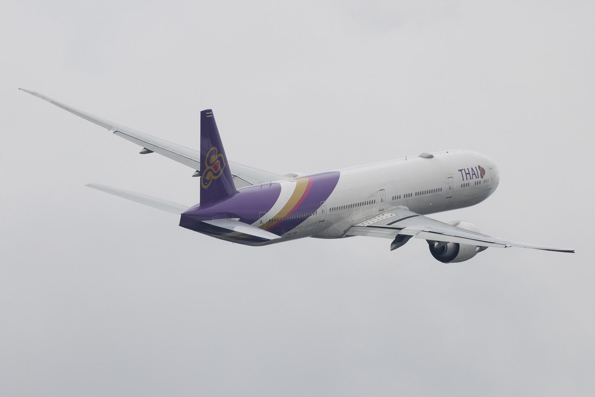 London Heathrow: Thai Airways (TG / THA) | Boeing 777-300(ER) B77W | HS-TTB | MSN 66588