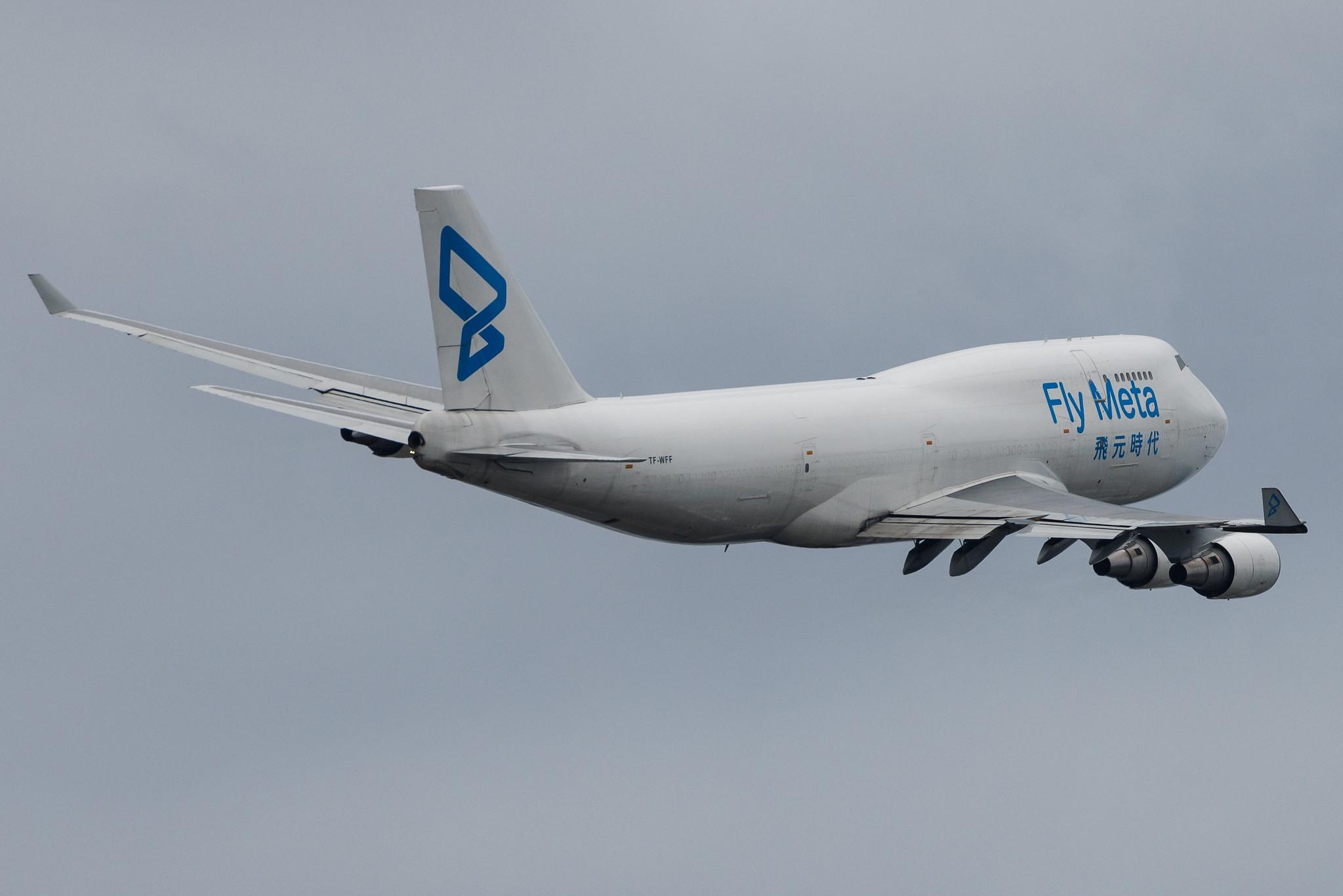 London Heathrow: Fly Meta | Boeing 747-446(BDSF) B744 | TF-WFF | MSN 26343