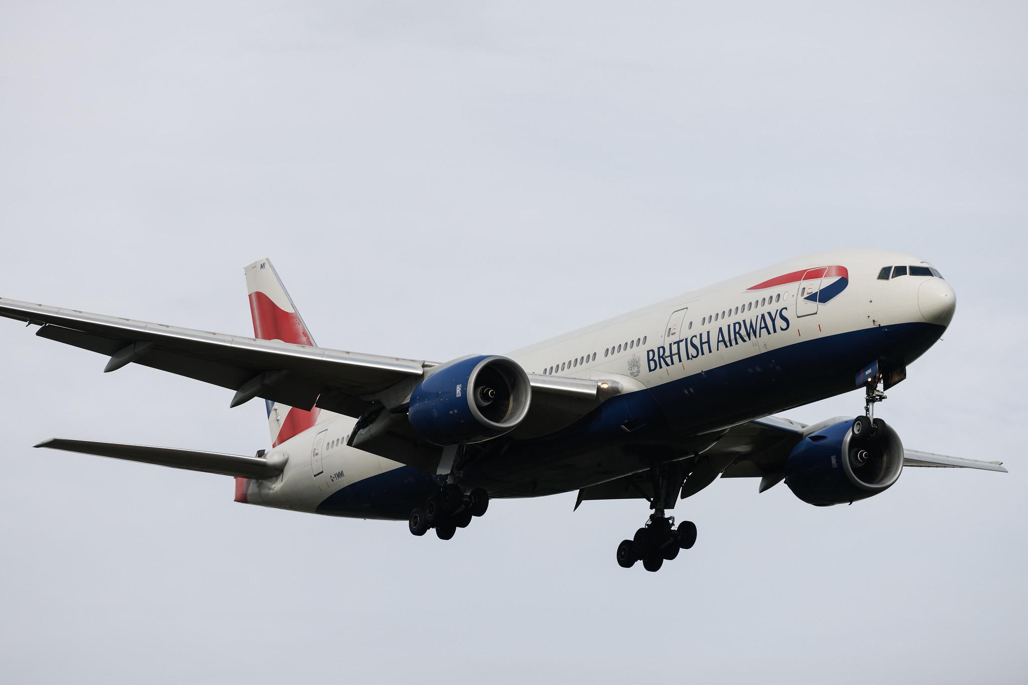 London Heathrow: British Airways (BA / BAW) | Boeing 777-236(ER) B772 | G-YMMI | MSN 30310