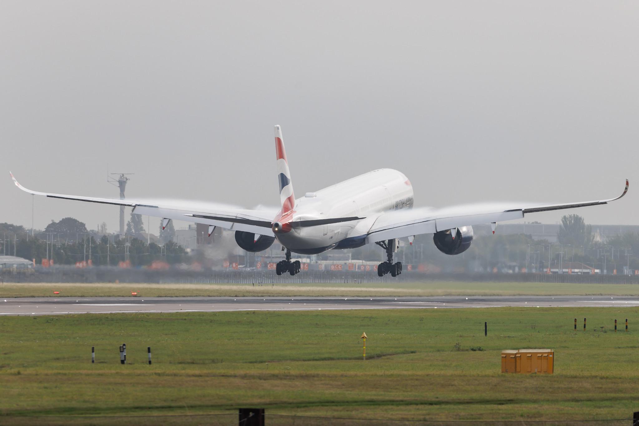 London Heathrow: British Airways (BA / BAW) | Airbus A350-1041 A35K | G-XWBJ | MSN 490
