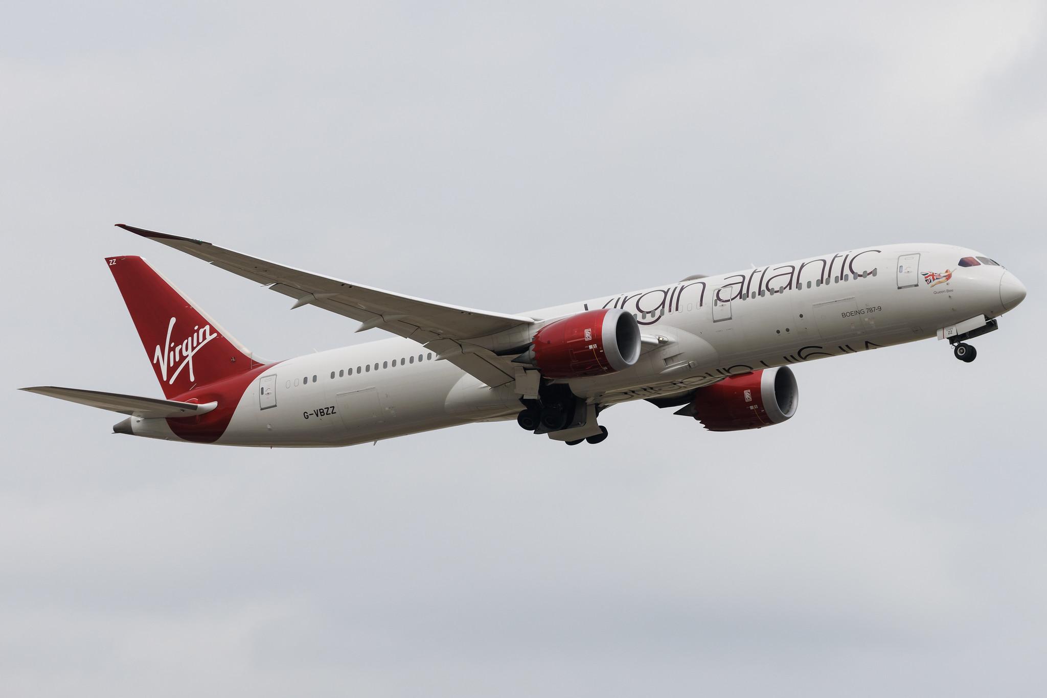 London Heathrow: Virgin Atlantic (VS / VIR) | Boeing 787-9 Dreamliner B789 | G-VBZZ | MSN 37976