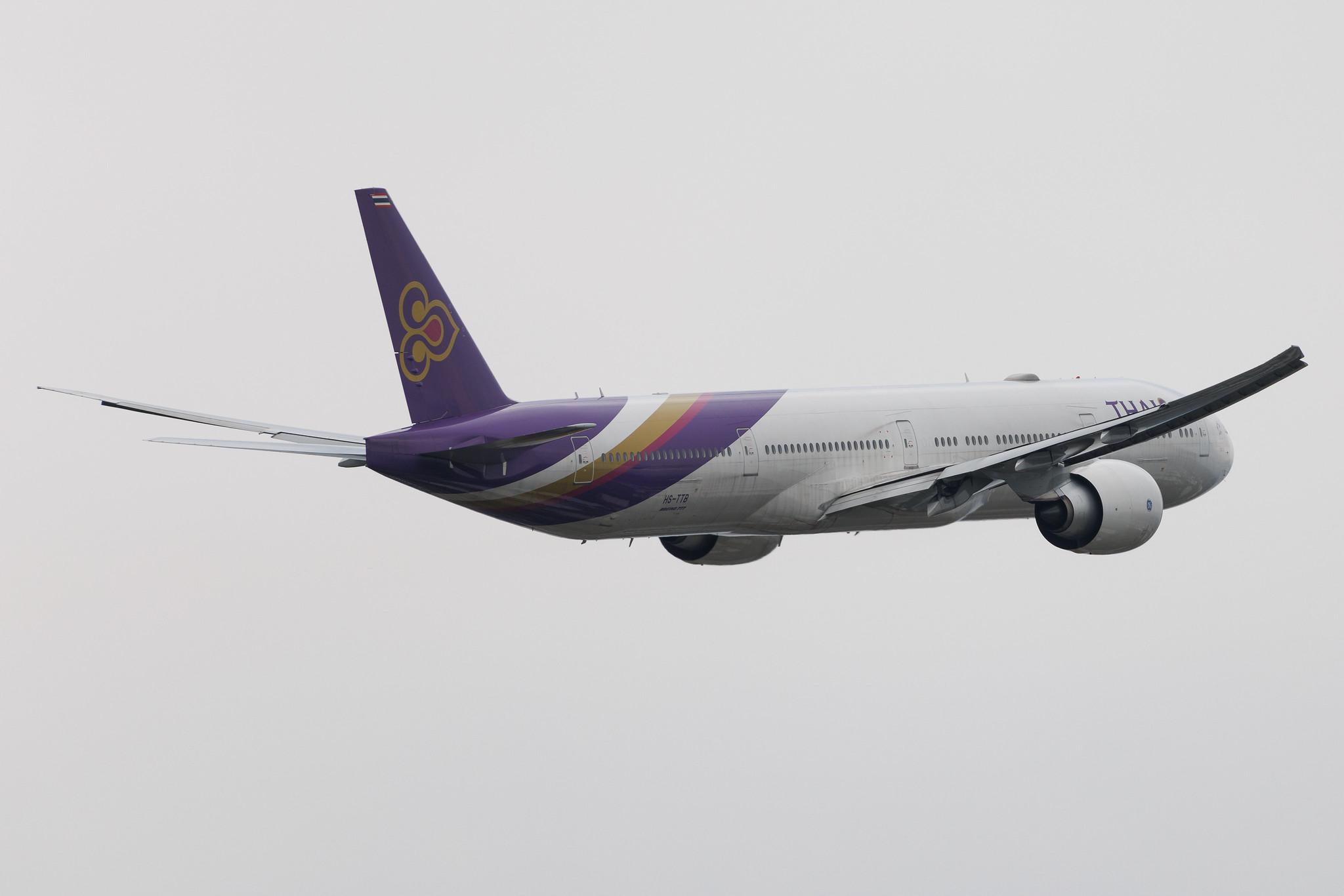 London Heathrow: Thai Airways (TG / THA) | Boeing 777-300(ER) B77W | HS-TTB | MSN 66588