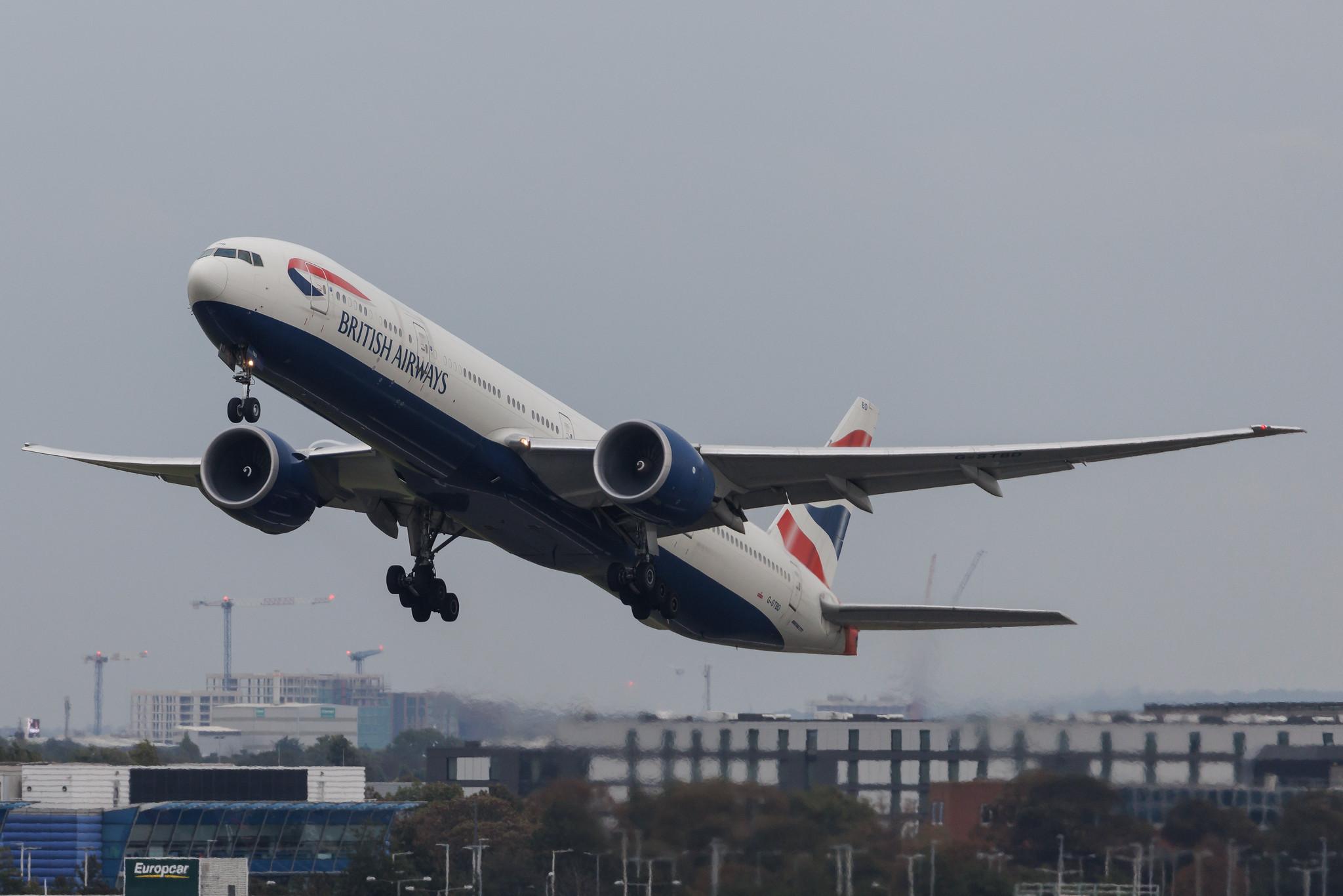 London Heathrow: British Airways (BA / BAW) | Boeing 777-36N(ER) B77W | G-STBD | MSN 38695