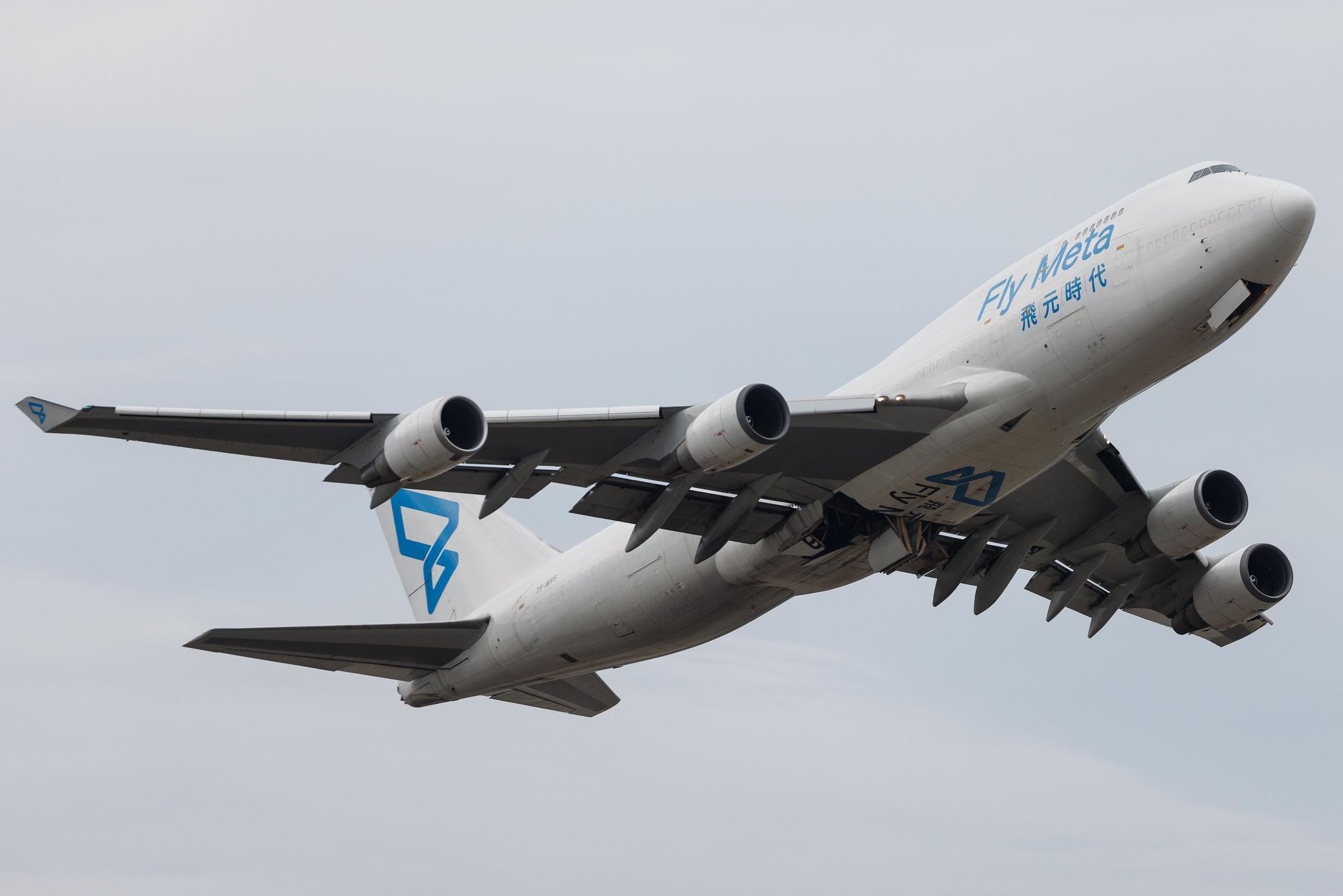 London Heathrow: Fly Meta | Boeing 747-446(BDSF) B744 | TF-WFF | MSN 26343