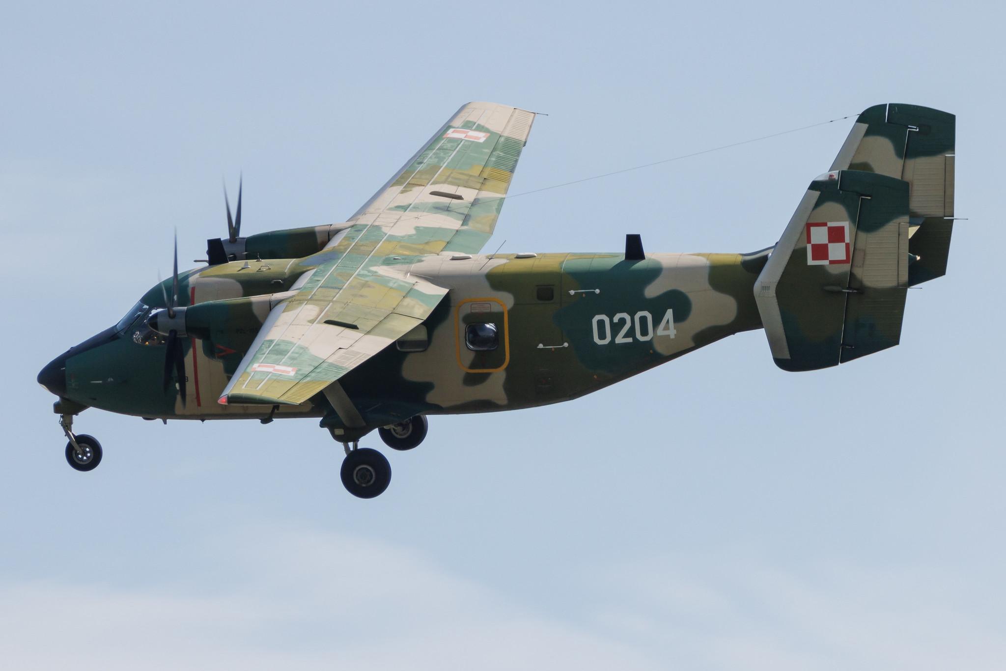 AIR SHOW Radom: Polish Air Force (/ PLF) | PZL-Mielec M-28TD Bryza | 0204 | MSN AJG002-04