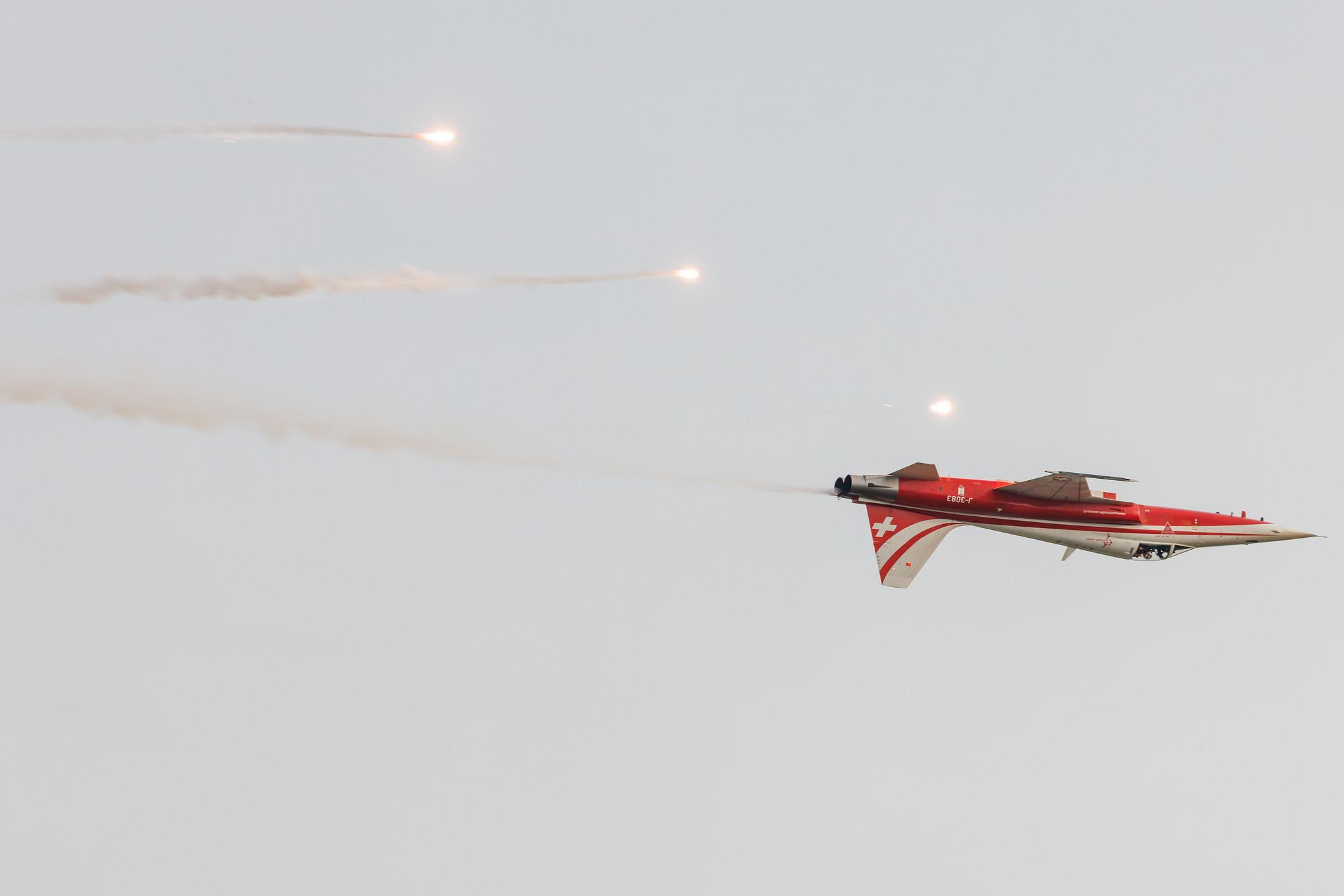 AIR SHOW Radom: Swiss Air Force (/ SUI) | Northrop F-5E Tiger II | J-3083 | MSN L1083/1180
