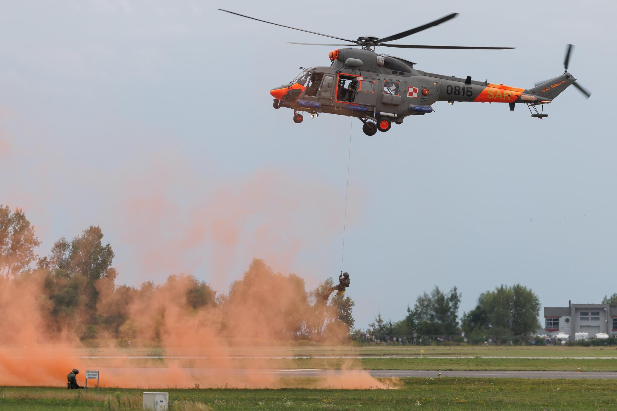 AIR SHOW Radom: Poland - Navy | PZL-Swidnik W-3 WAM Anakonda | 0815 | MSN 360815