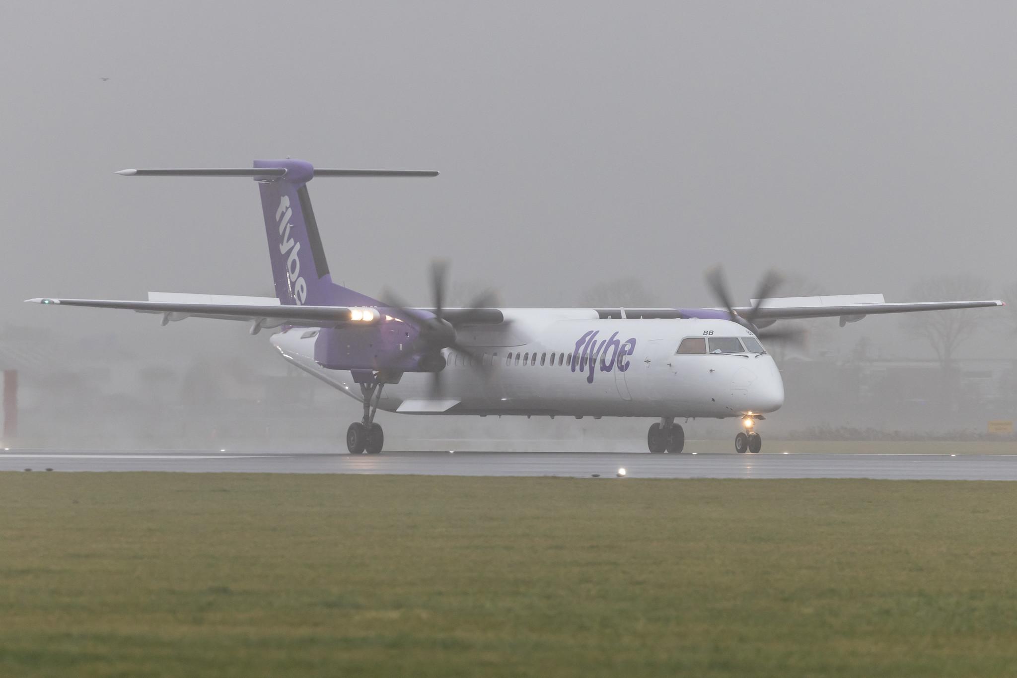 Amsterdam Schiphol: Flybe (BE / BEE) | De Havilland Canada Dash 8-400 DH8D | G-FLBB | MSN 4255