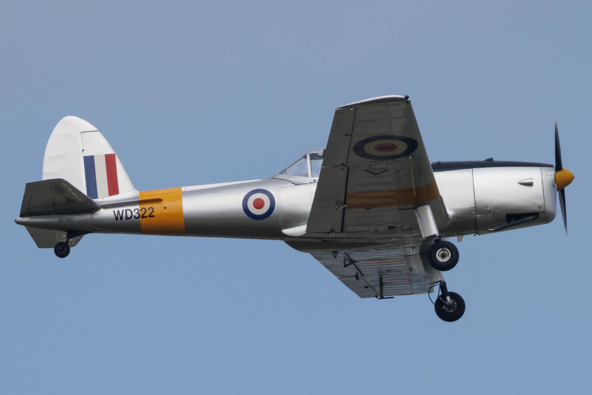 AIR SHOW Radom: Private owner | De Havilland Canada DHC-1 Chipmunk | SP-YAC | MSN 50/1360