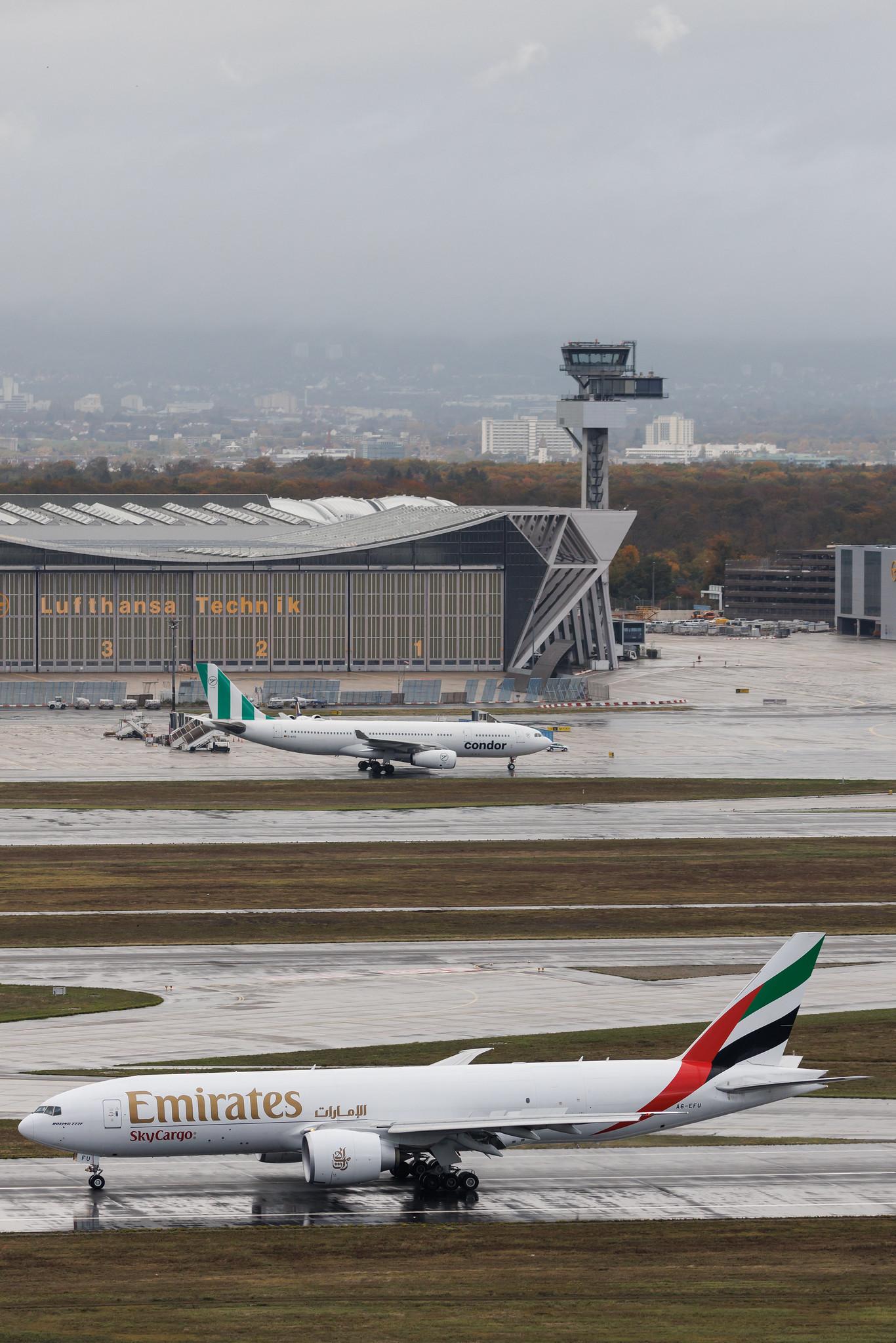 Frankfurt Airport: Emirates SkyCargo (EK / UAE) | Operator: Emirates | Boeing 777-F B77L | A6-EFU | MSN 67463
