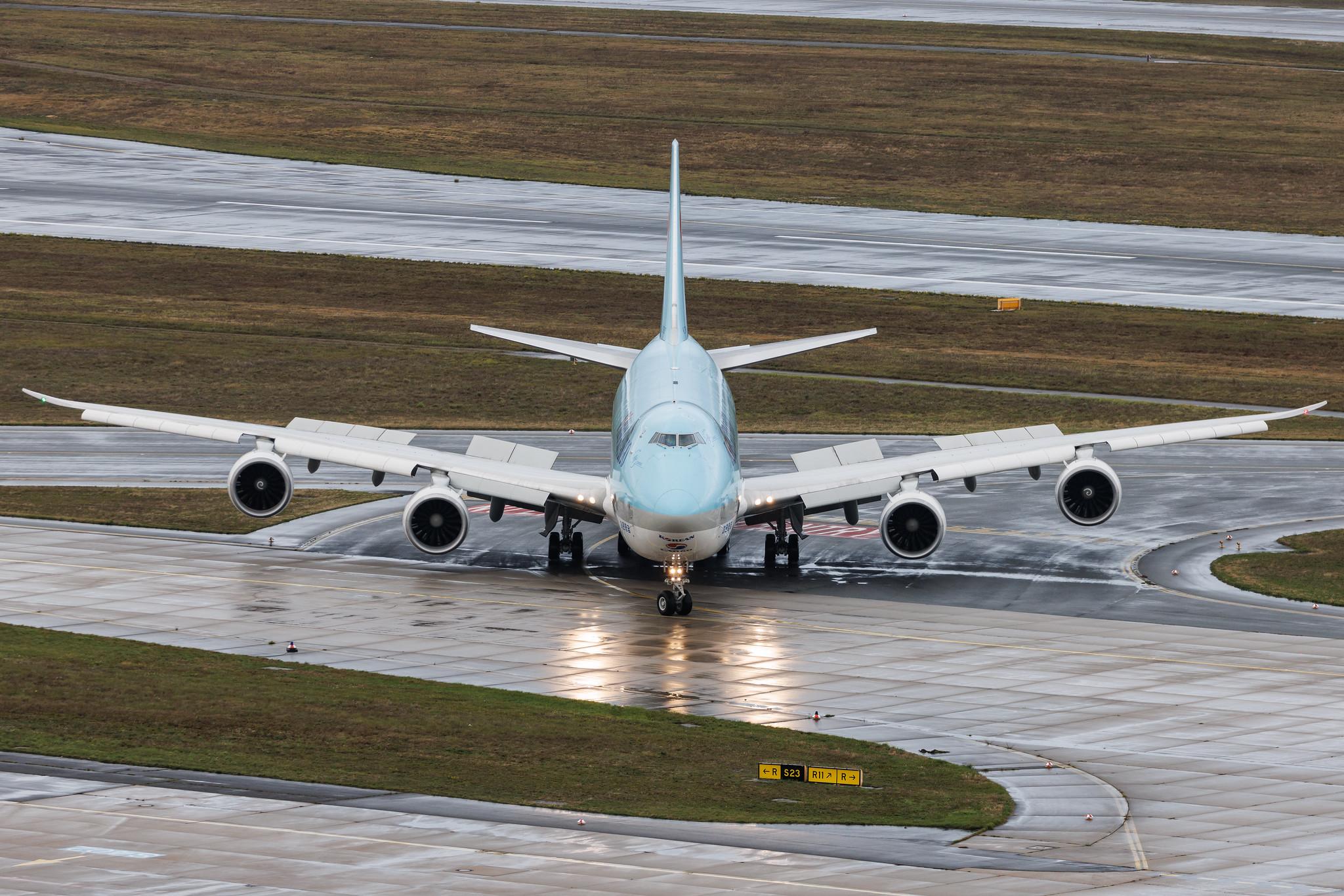 Frankfurt Airport: Korean Air Cargo (KE / KAL) | Operator: Korean Air | Boeing 747-8HT(F) B748 | HL7610 | MSN 37133